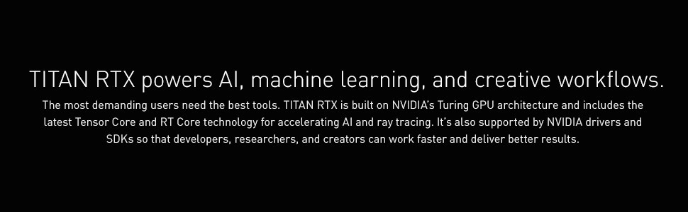 NVIDIA Titan RTX 24GB GPU GDDR6 PCIe 3.0 CUDA with EK-Quantum Vector RE Ti D-RGB
