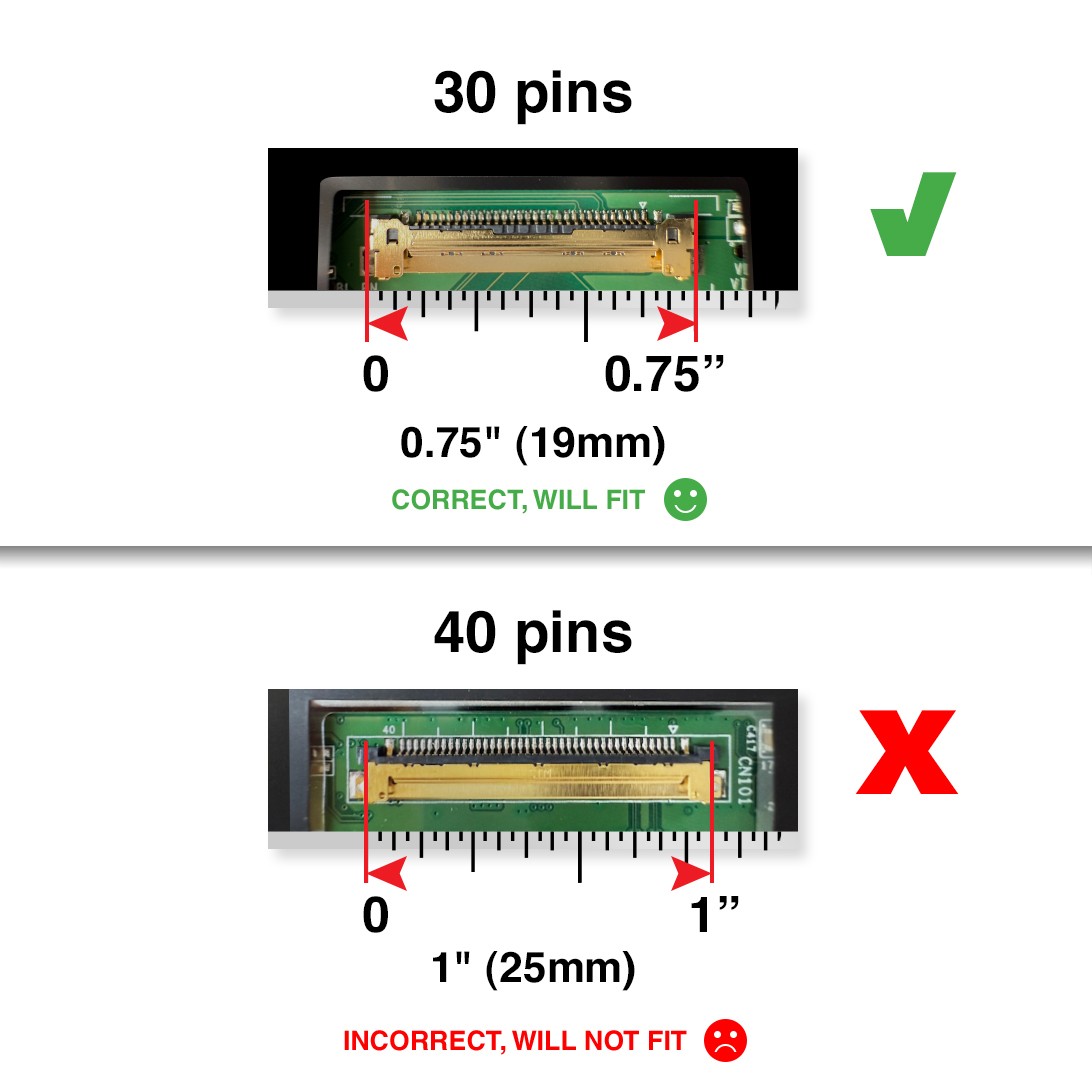 Lenovo IDEAPAD 5 15ITL05 82FG Screen Replacement FHD 30 Pins LED LCD Display