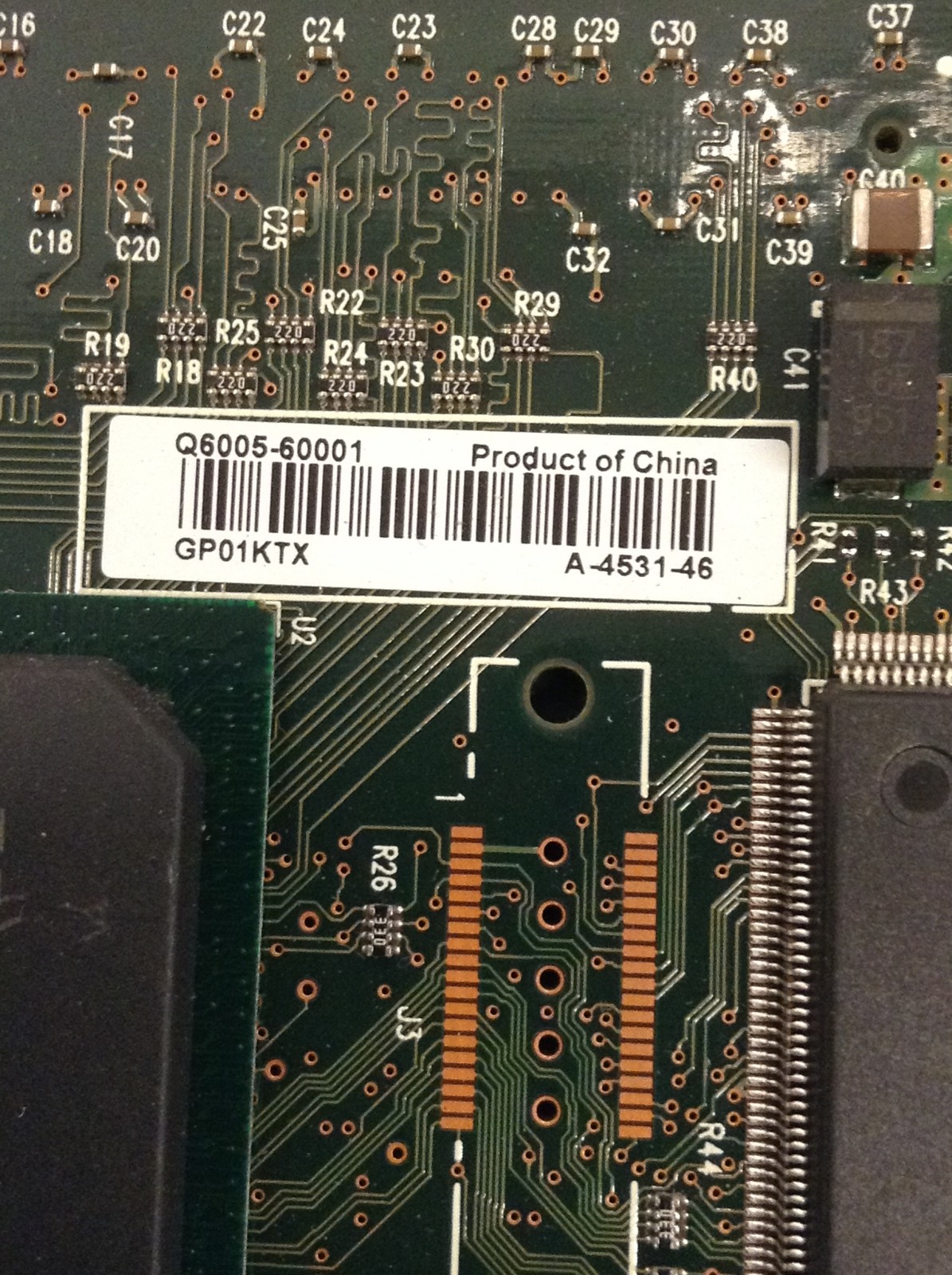 HP CC402-80001 Copy Process Board w/80GB HDD J7972G Card For Hp LaserJet 9050