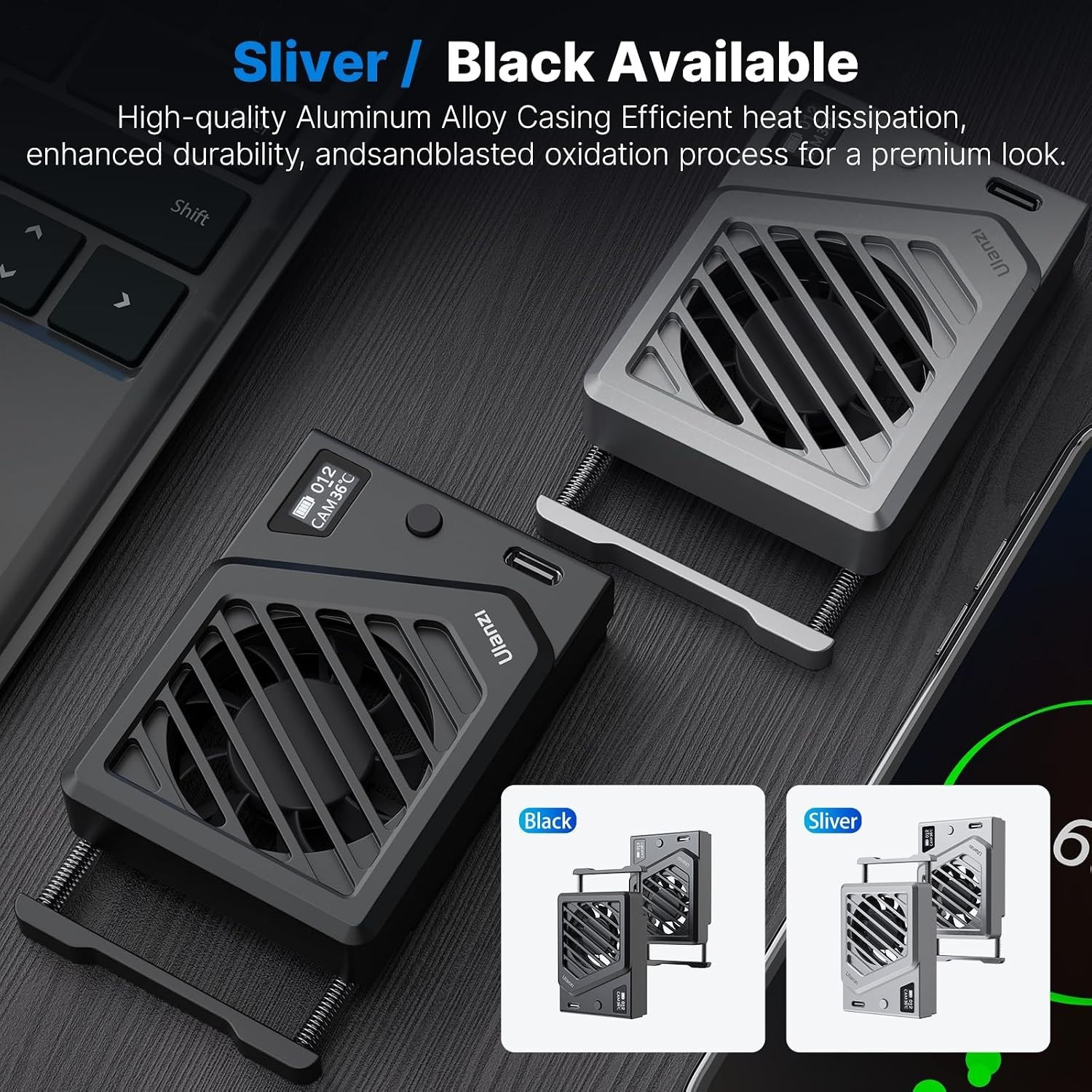 Universal Camera Cooling Fan Sony/Canon/FUJIFILM/Nikon