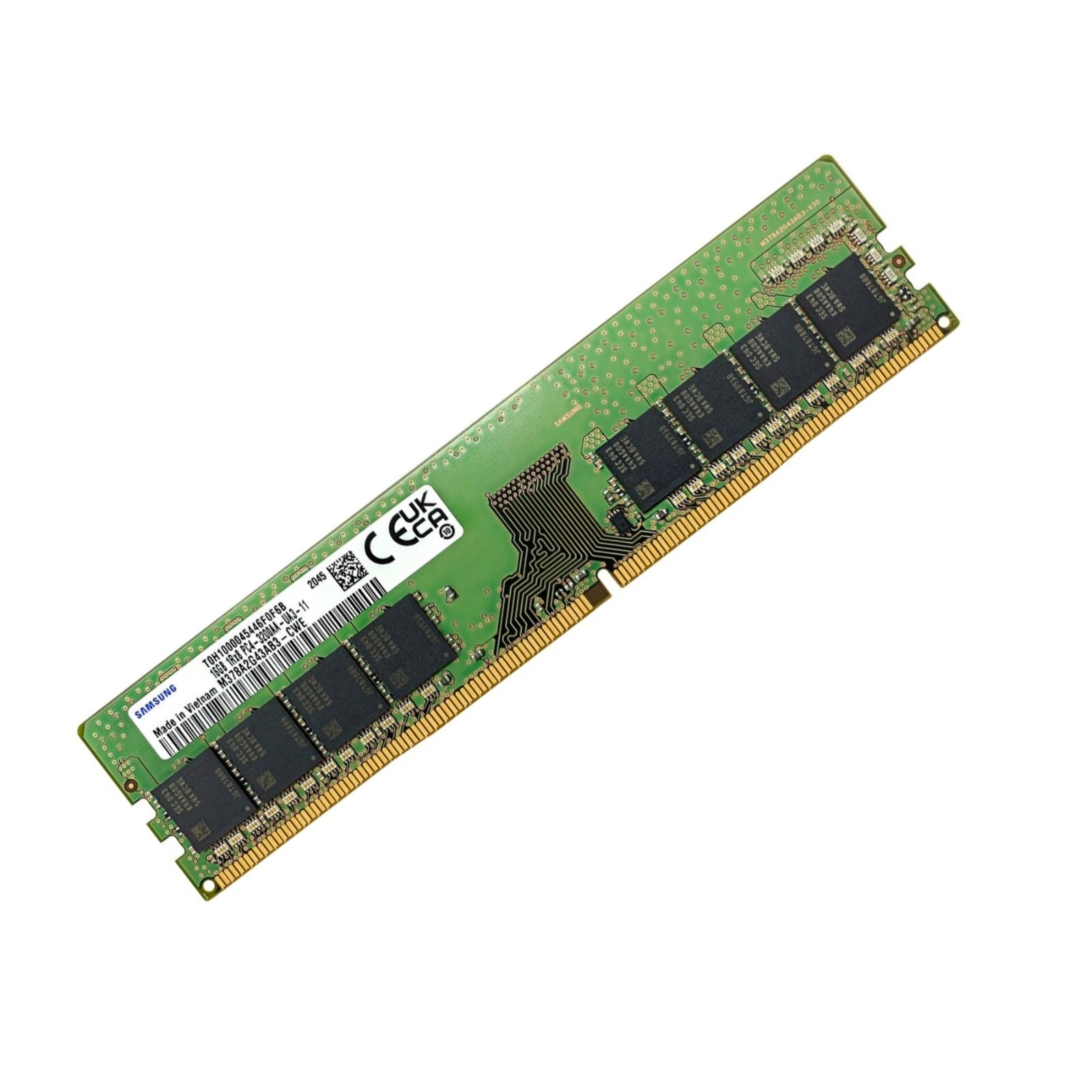 64GB (4X 16GB ) Samsung 1Rx8 DDR4 3200MHz PC4-25600 Non-ECC Desktop Memory RAM