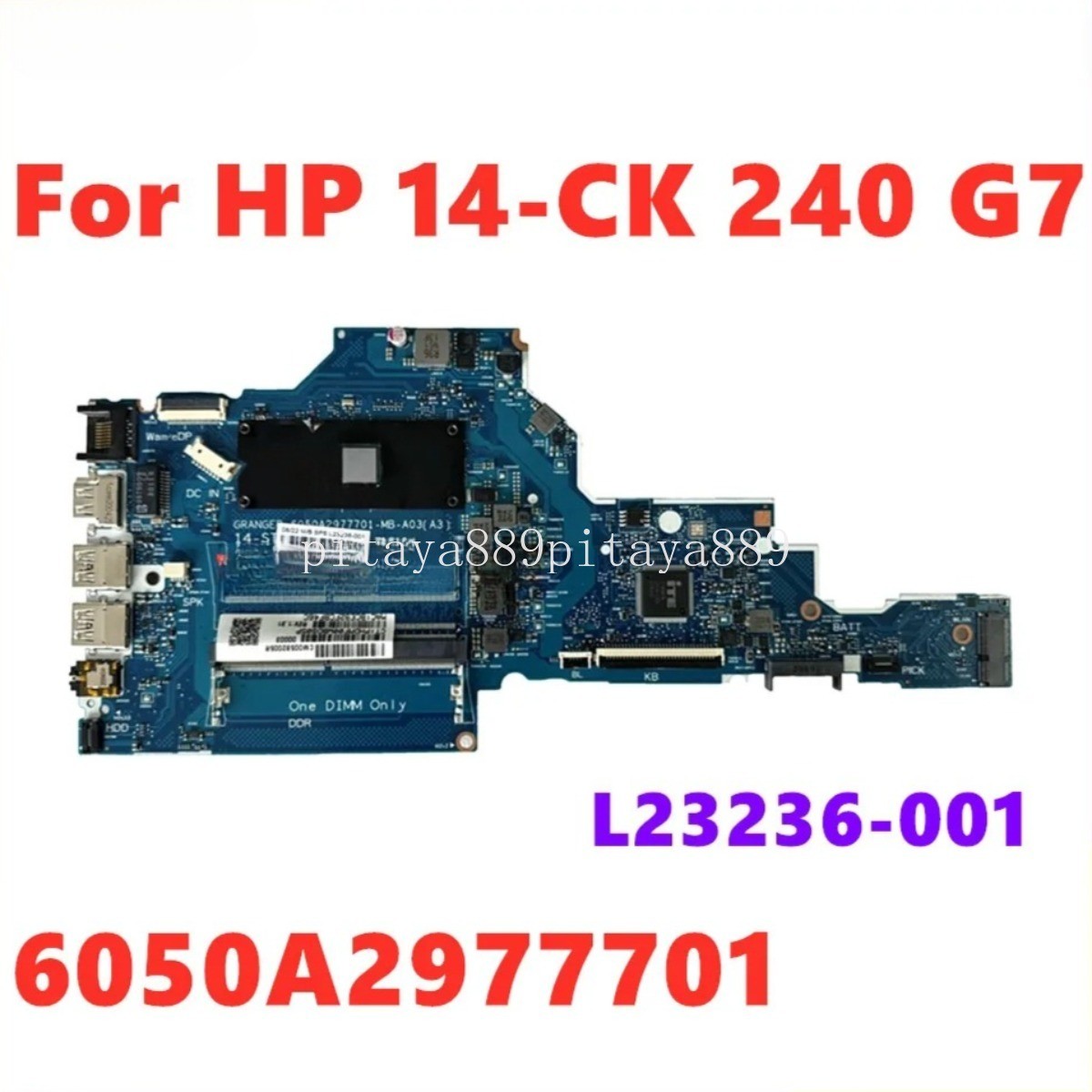 6050A2977701 For HP 14-CK 240 G7 Motherboard 14-STD-GLK N4000 N5000 CPU UMA DDR4
