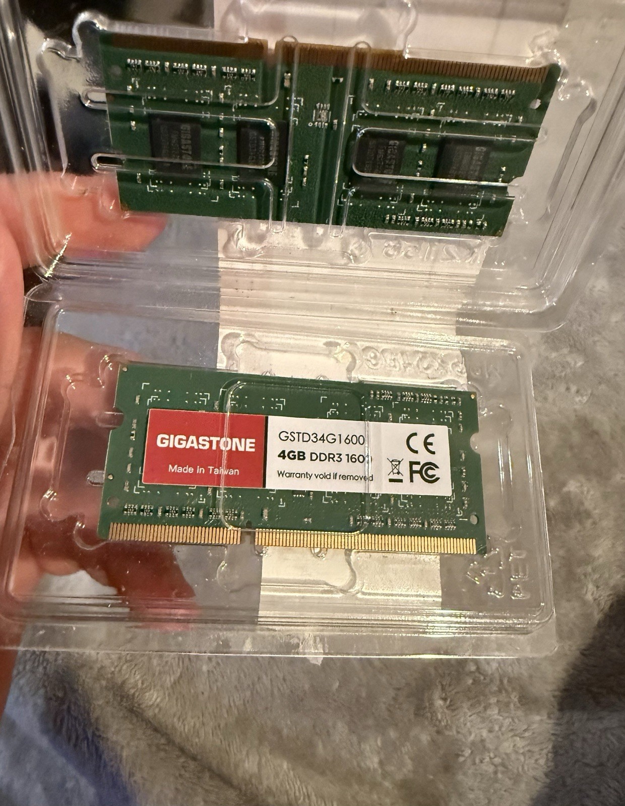 Gigastone 8GB (2x4GB) DDR3 1600MHz PC3-12800 SODIMM Laptop Memory RAM – New