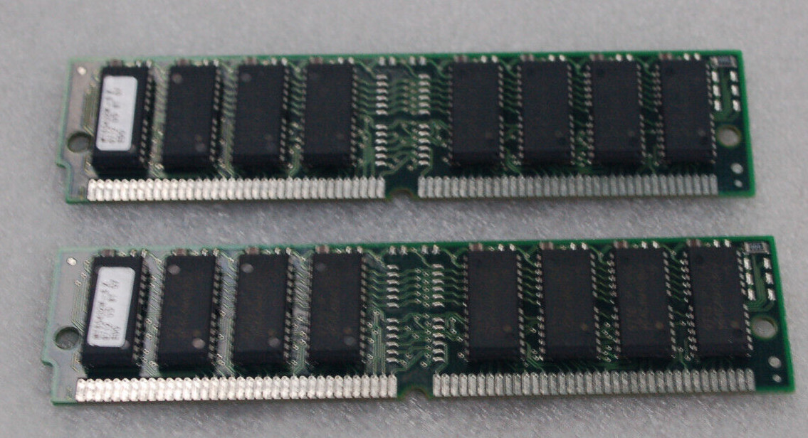 32MB =16X2 72-Pin 60ns EDO Non-Parity 2K 5V SIMM Memory 4×32 NON-ECC