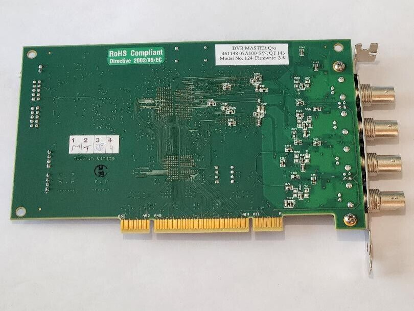 DVEO LS7660 DVB Master Q I/O 4 ASI for MPEG-TS/MTS