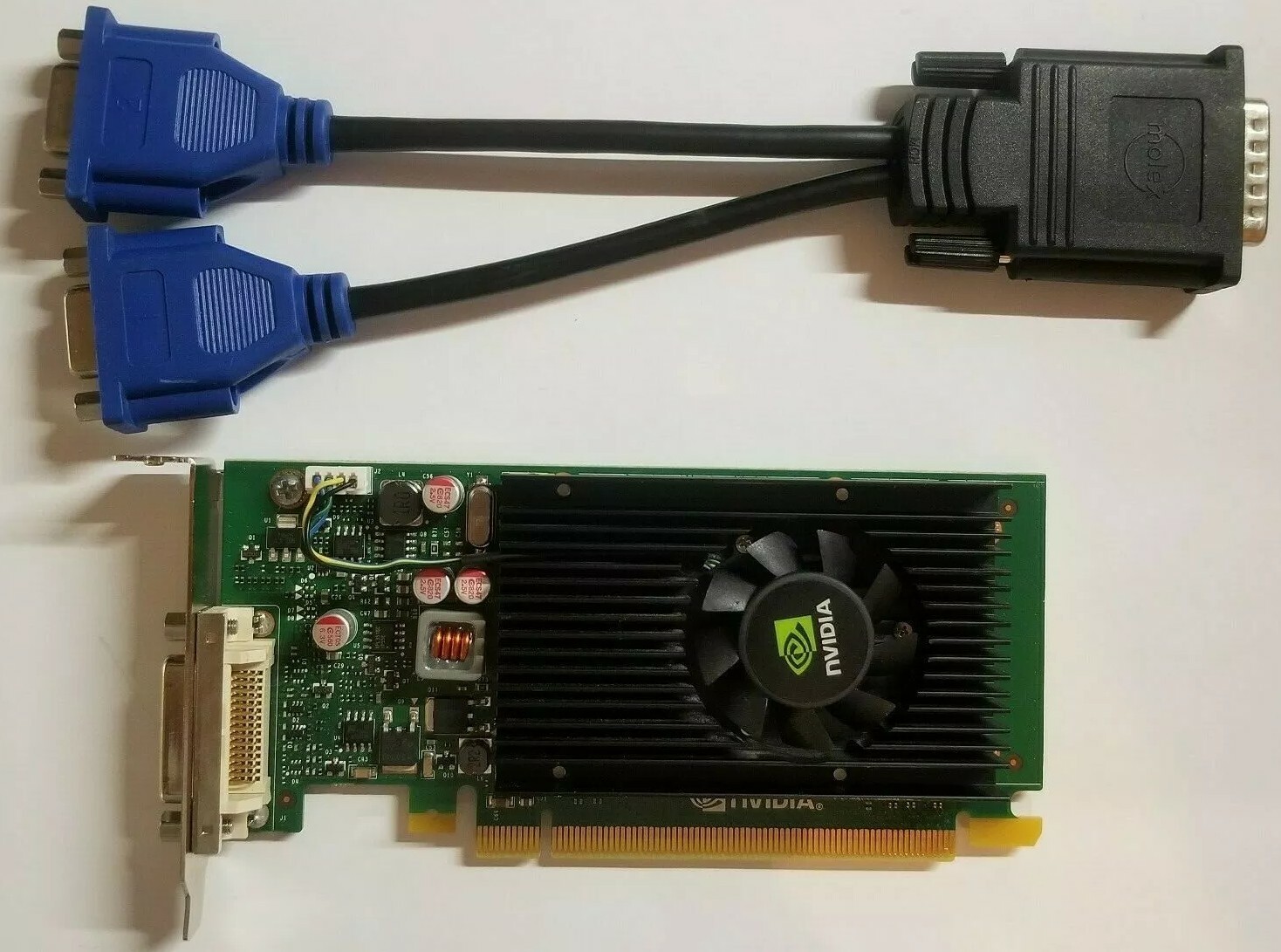 NVIDIA NVS 315 1GB Dual Monitor Windows 10 Video Card & Adapter Slim or Full PC