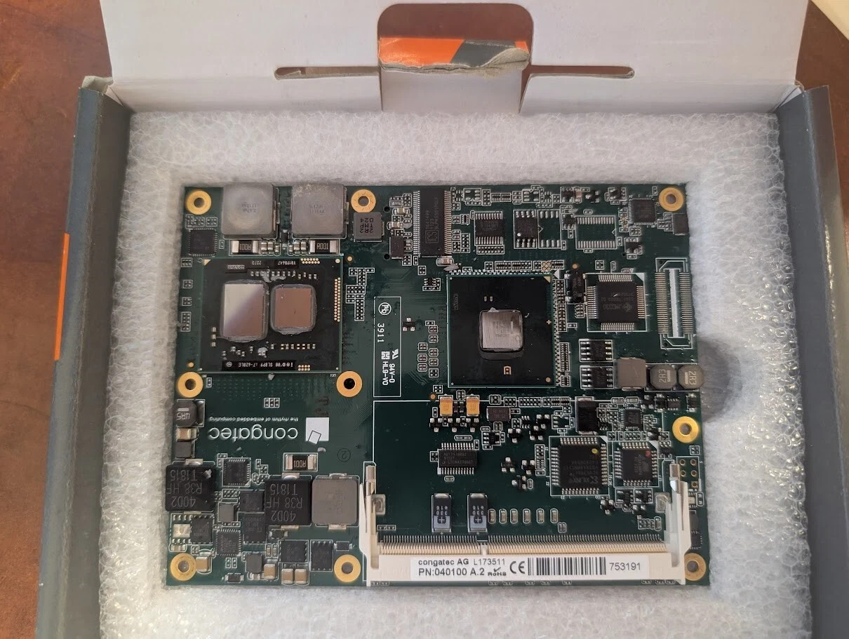 Congatech BS ComExpress 2 Module LOT of 5 Boards ***FOR PARTS***