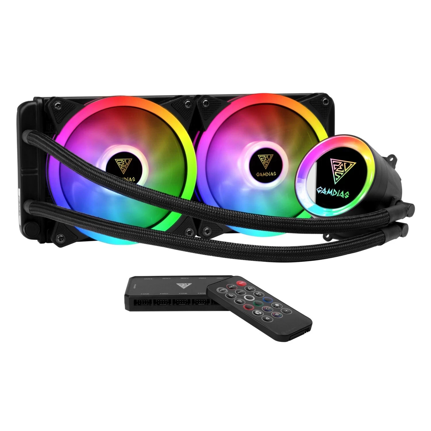 Gamdias Chione M2-240R RGB CPU Liquid Cooler 240mm AIO