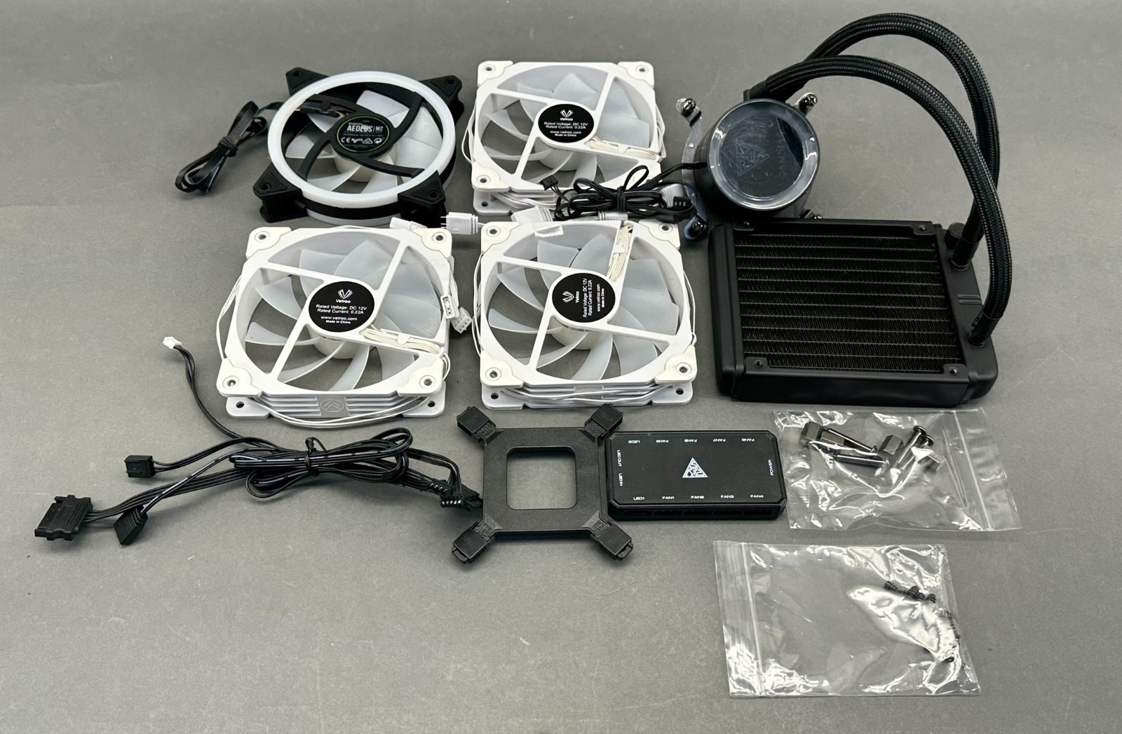 Gamdias chione e2-120 lite 2 W/ Extra Case Fans