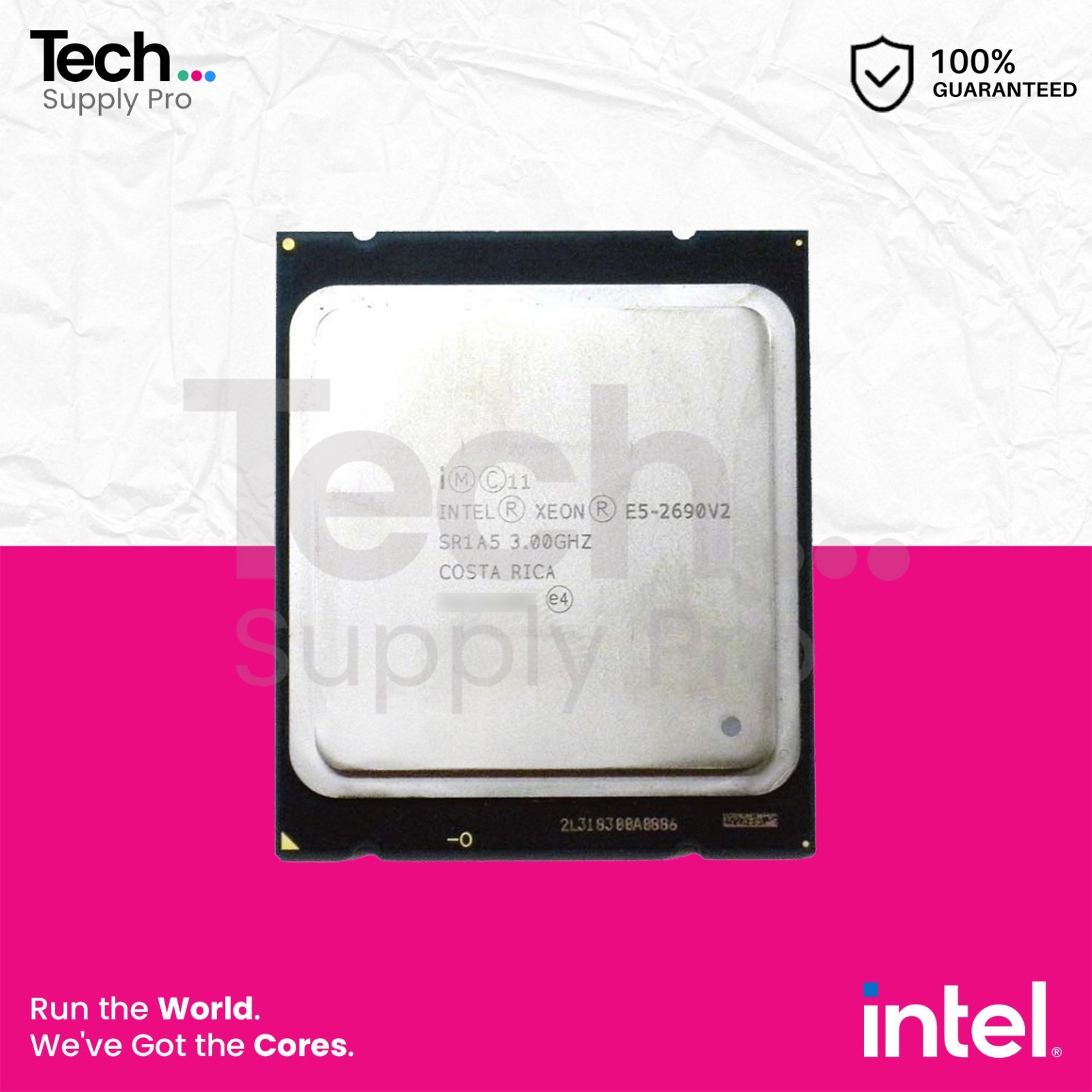 SR1A5 Intel Xeon E5-2690V2 10-Core 3.00GHz 25MB 8GT/s 130W FCLGA2011 Processor