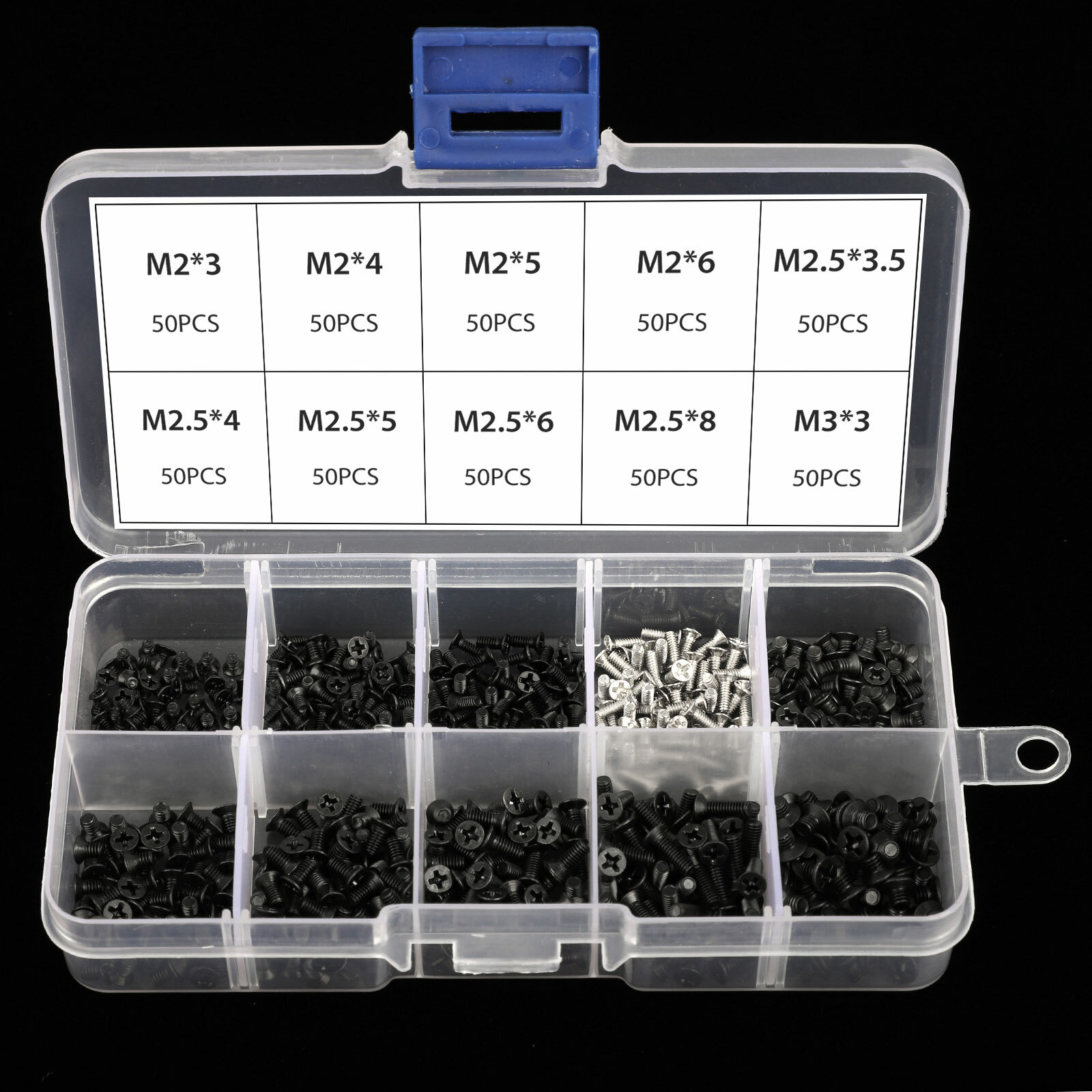 500PCS Computer Screw Set Kit For HP Dell Lenovo Samsung Sony Laptop Notebook US