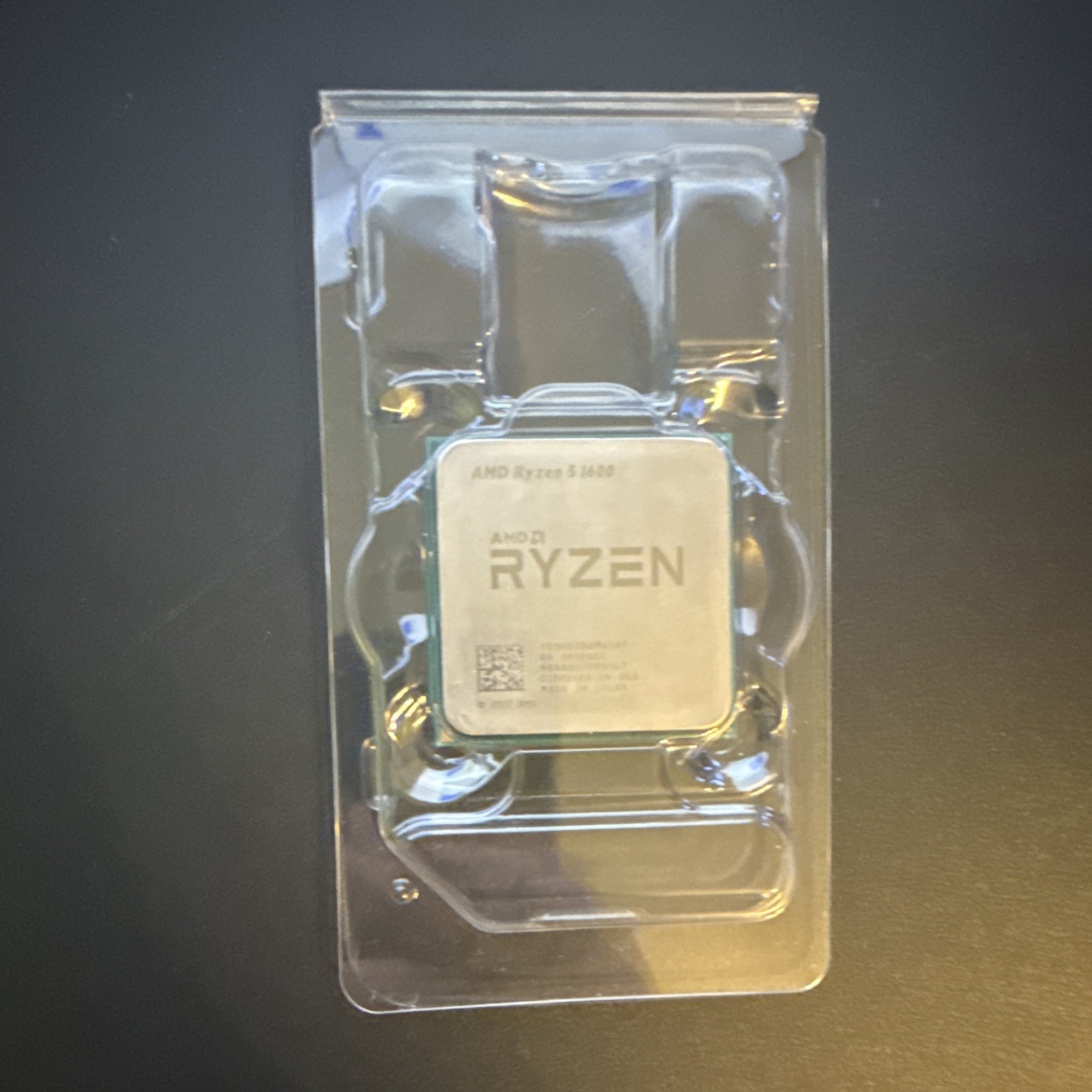 AMD Ryzen 5 1600 CPU Processor 6-Core 3.2GHz Socket AM4 Desktop