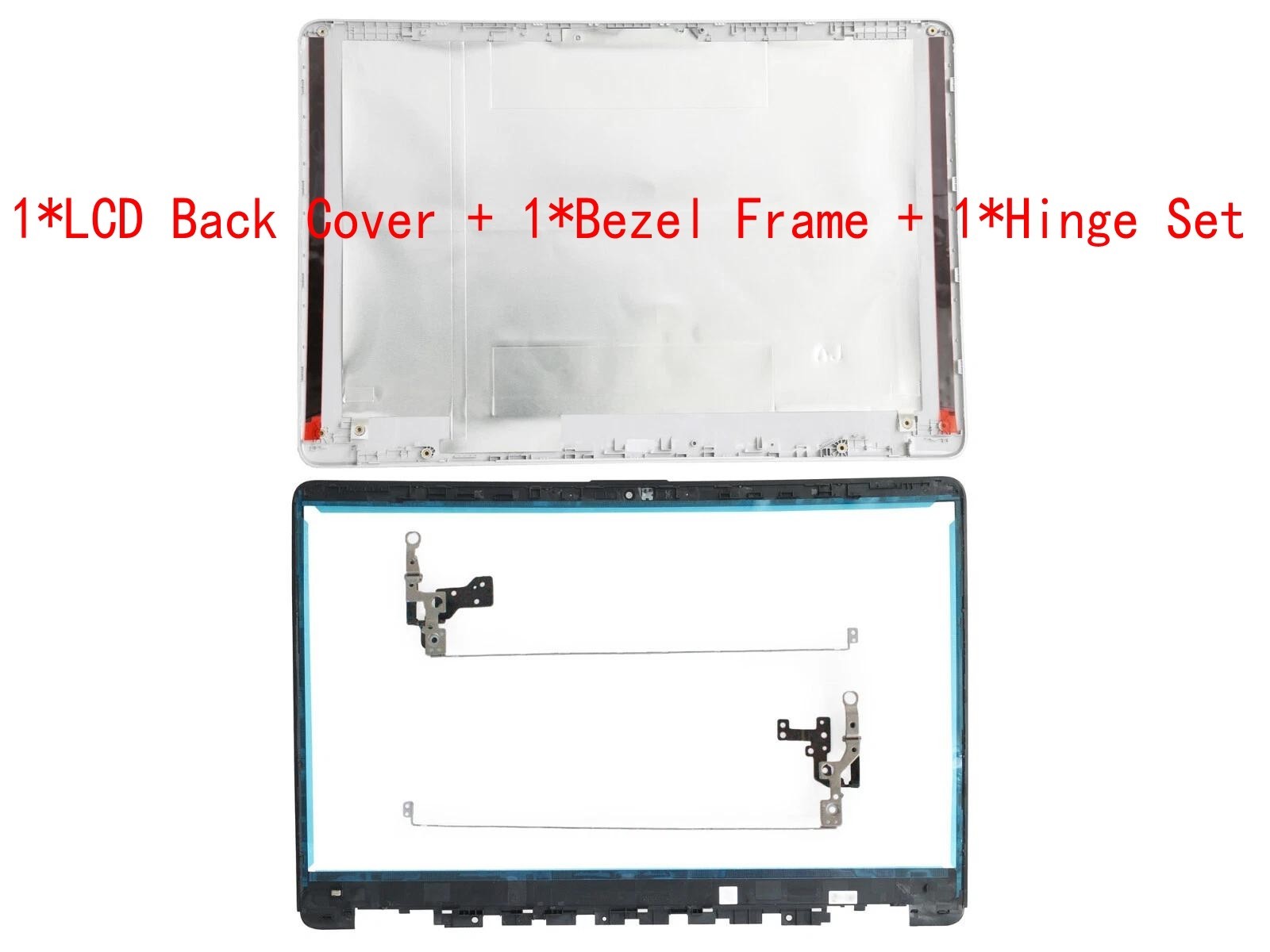 HP 15-ef2012nr 15-ef2013dx 15-ef2041nr 15-ef2044nr Bezel + Hinges+LCD Back Cover