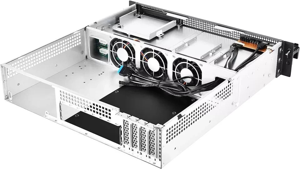 SilverStone Technology 2U Rackmount Server Case with 8 X 3.5 Hot Swap Bays