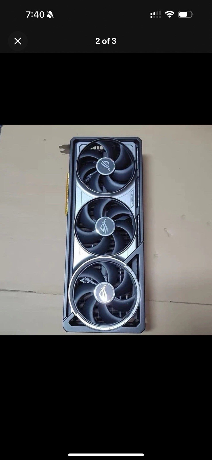 Asus Astral RTX 5090 Cooler + Pcb No Core And VRAM With Box (US Stock)