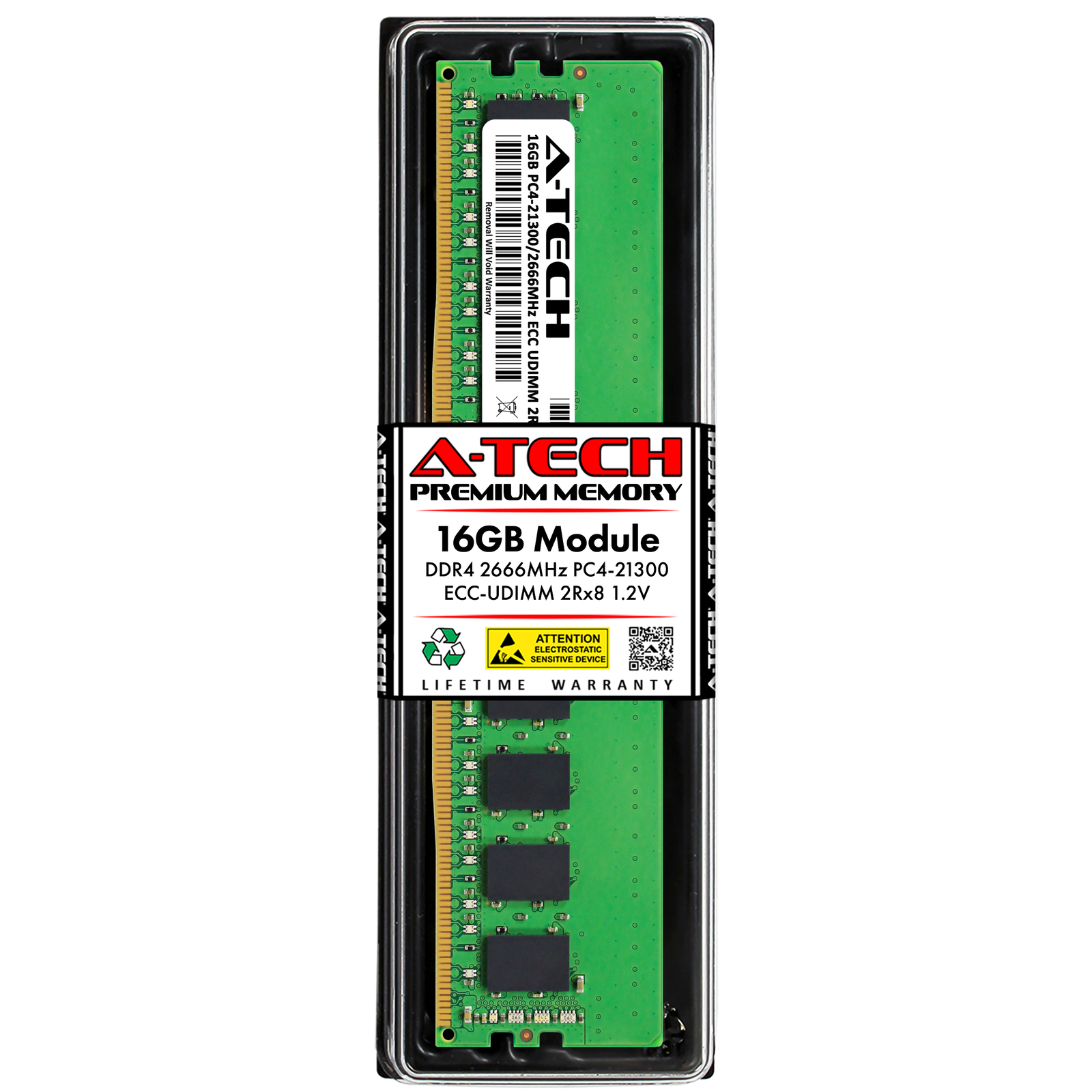 16GB DDR4 PC4-21300E ECC UDIMM Replacement for Kingston KSM26ED8/16MR Memory RAM
