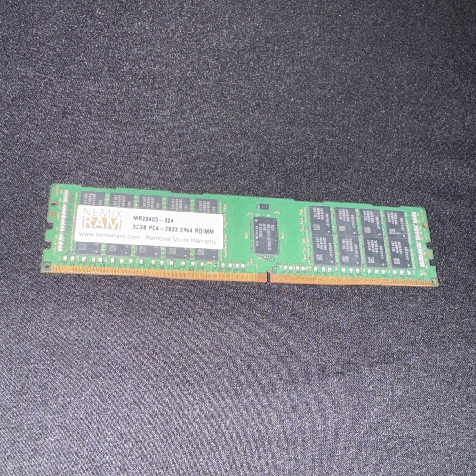 NEMIX (Samsung) 32GB DDR4 2933 PC4-23400 ECC RDIMM Server RAM