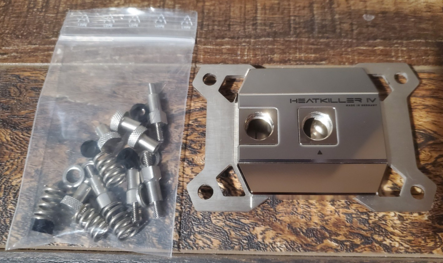 Watercool HEATKILLER IV PRO CPU Water Block, AMD CPU (AM4,AM5), Copper Nickel