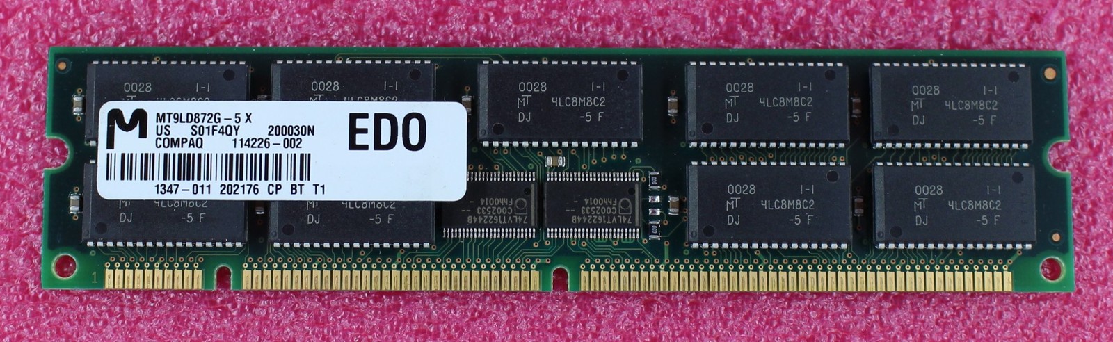 114226-002 – Compaq 64Mb 50Ns EDO Dimm