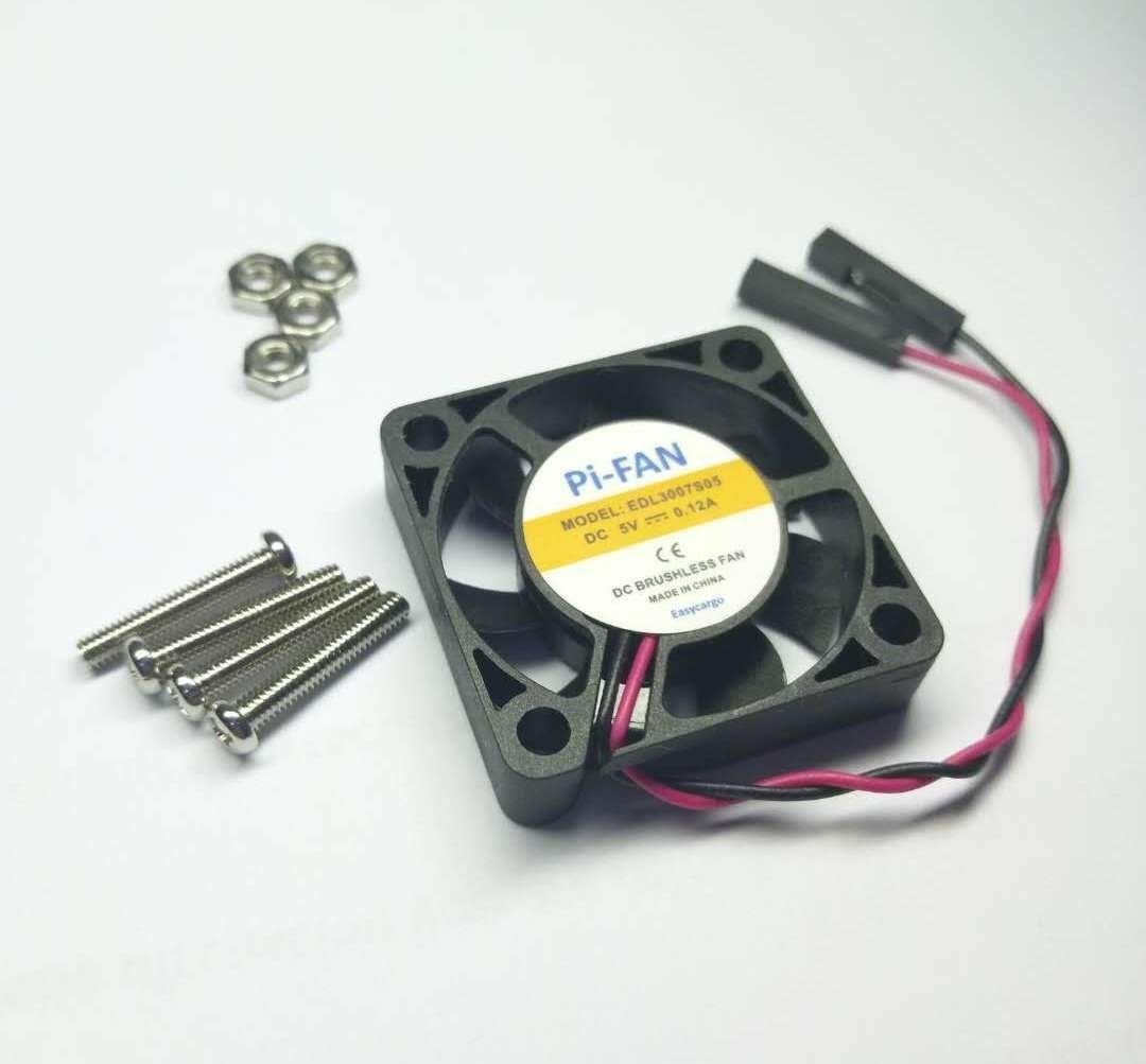 High-Performance 30mm Raspberry Pi Fan – 600mW Silent Cooling Solution (2-Pack)