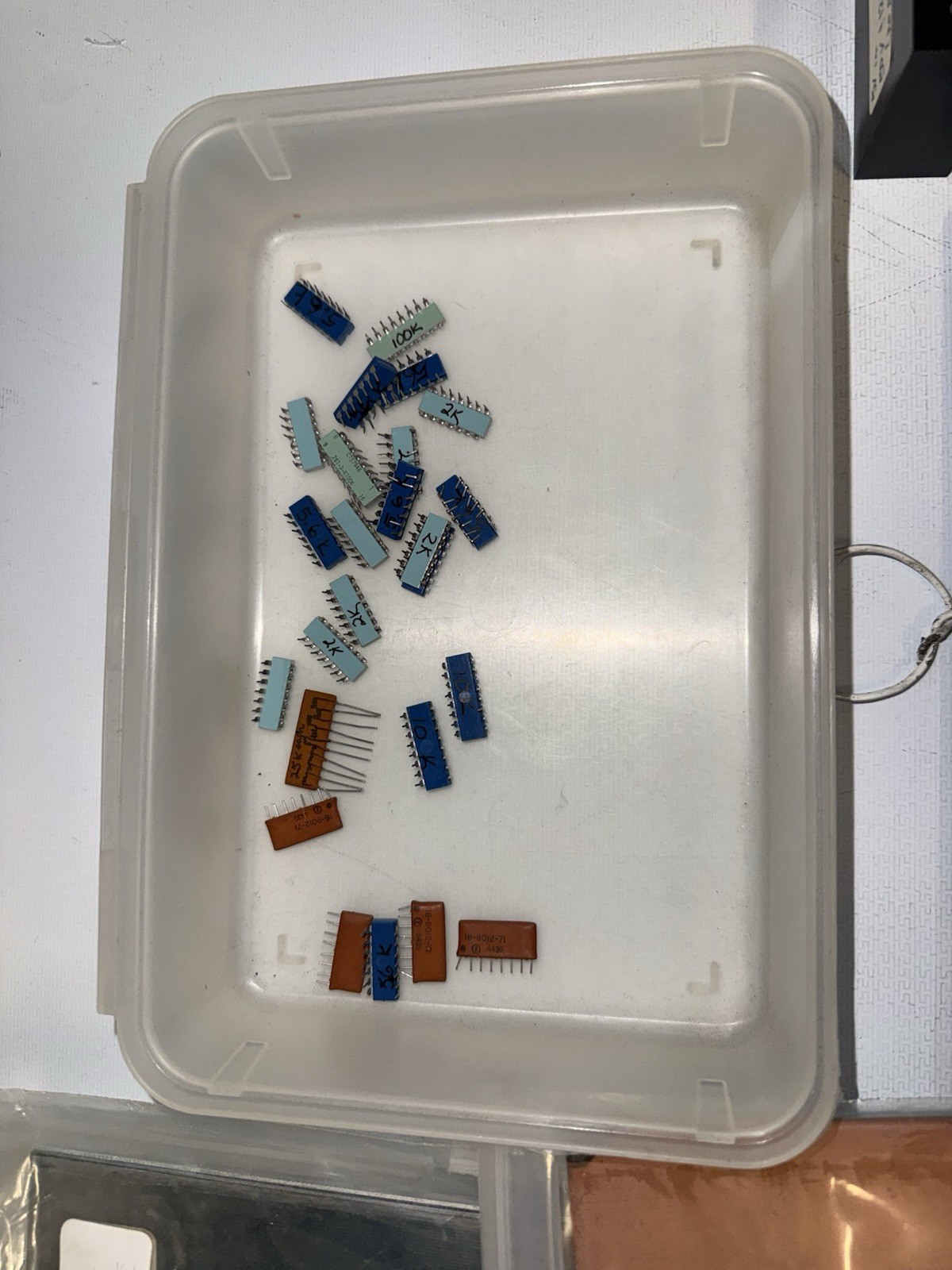 Lot Of Vintage Electronic Hobbyist Components