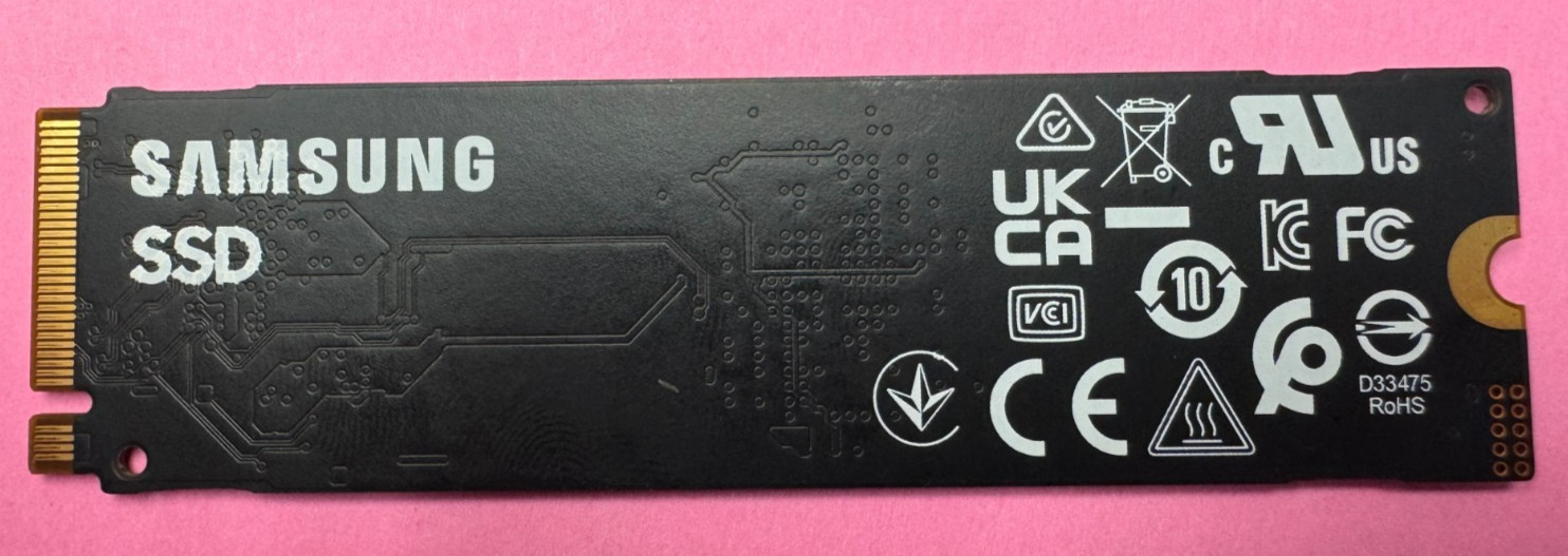 Samsung Lenovo SSD PM9B1 512GB PCle Gen 4×4 MZVL4512HBLU-00BL7 SSS0L25214