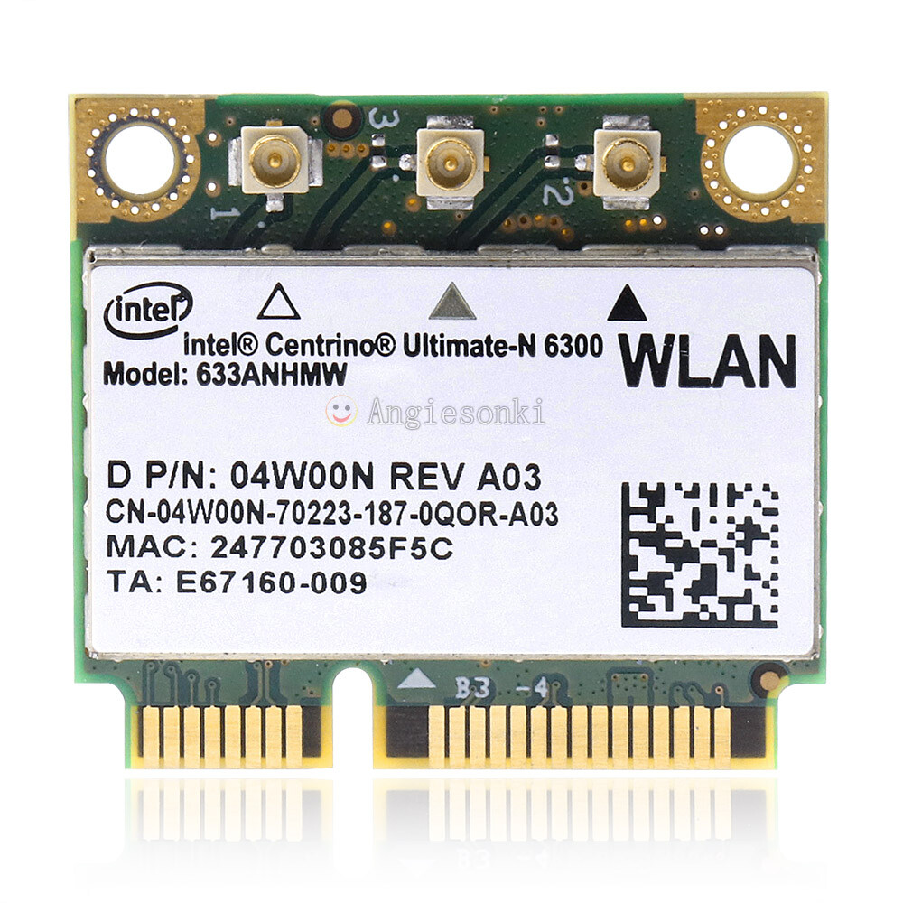 Intel Centrino Ultimate-N 6300 Wireless Card 802.11ABGN WiFi Adapter for Dell