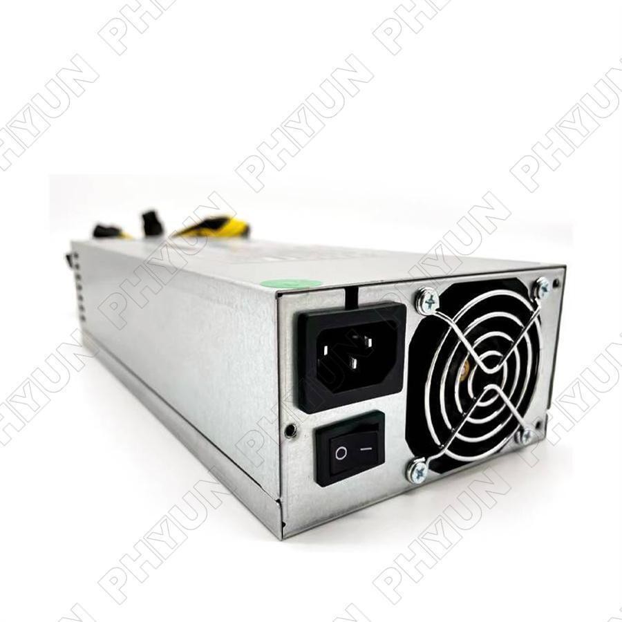 1800W PSU Mining Power Supply For Miner Rig Coin 10x6Pin 2U