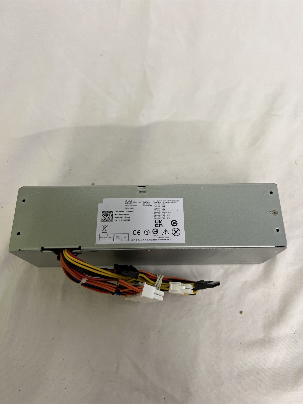 POINWER 3WN11 H240AS-00 Power Supply READ DESC