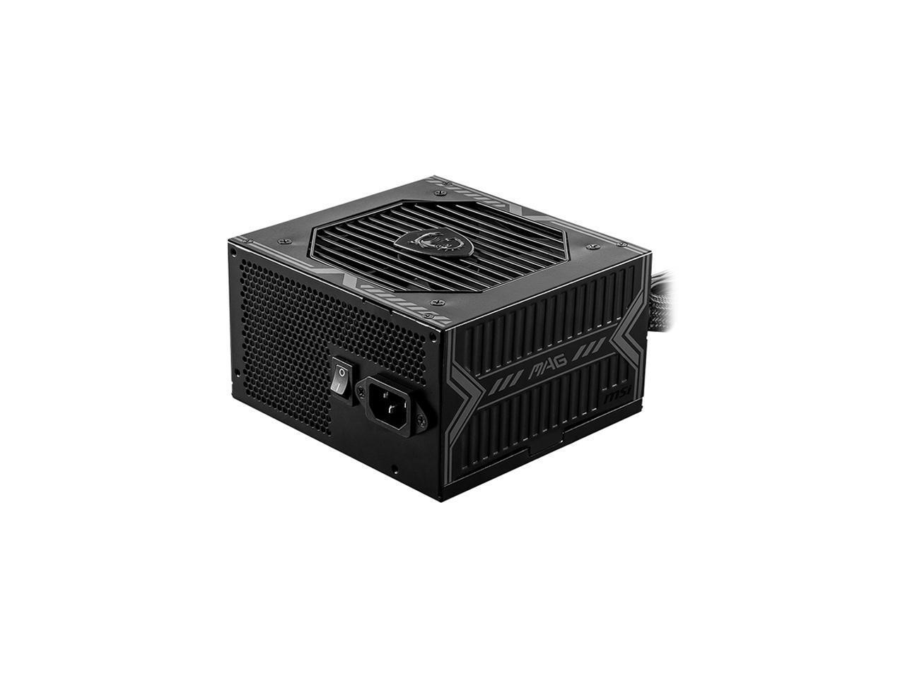 MSI MAG A550BN 550 W ATX12V 80 PLUS BRONZE Certified Active PFC Power Supply