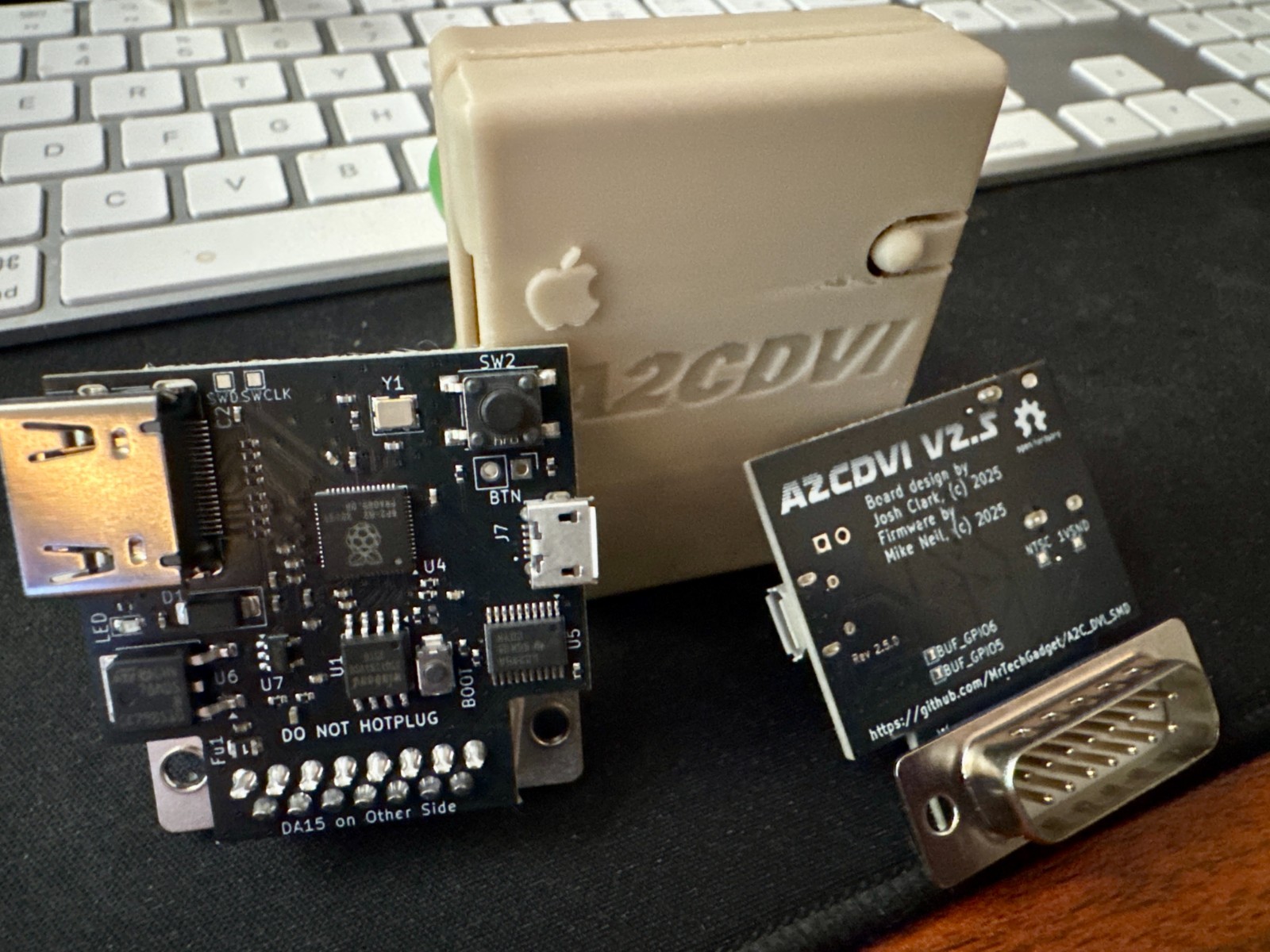 A2CDVI – Digital Video output for Apple IIc and IIc+