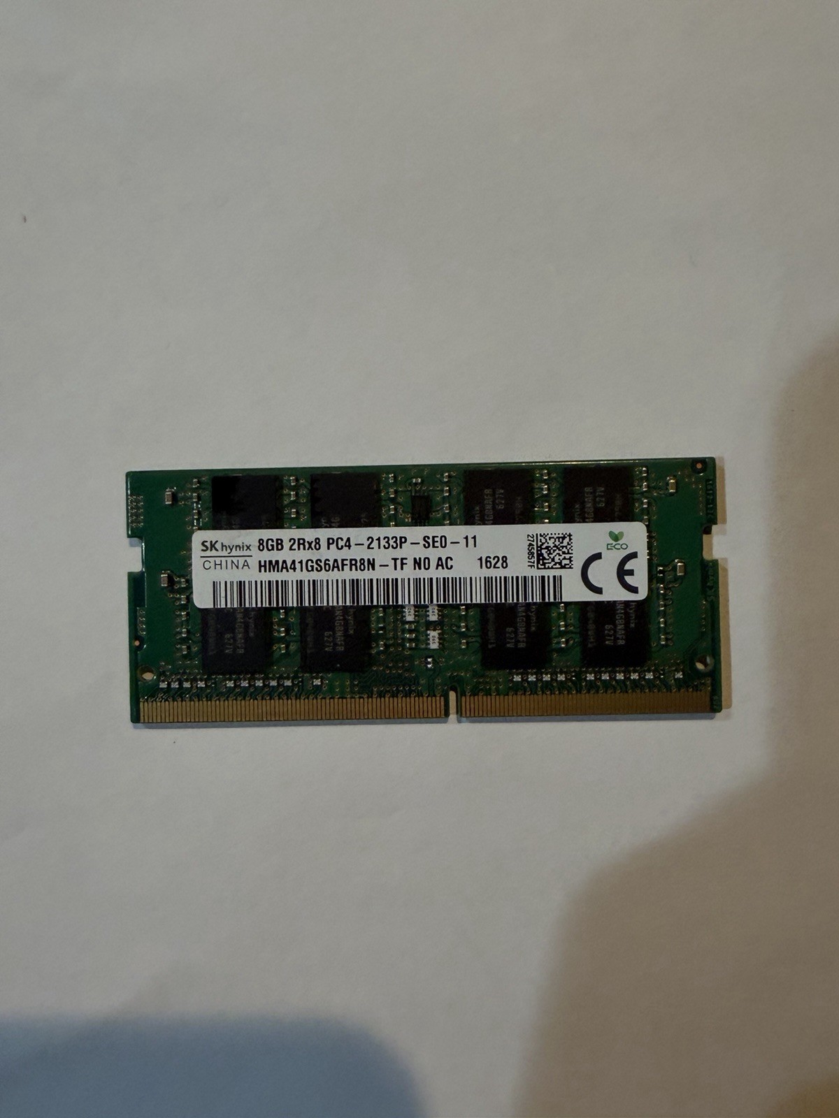 SK hynix 8GB DDR4 2133MHz PC4-2133P 2Rx8 Laptop RAM SO-DIMM HMA41GS6AFR8N