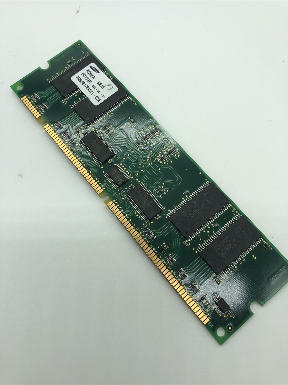 128MB PC-133 168-Pin ECC DIMM Memory Module (16×72) 128 MEG PC133 Micron Samsung