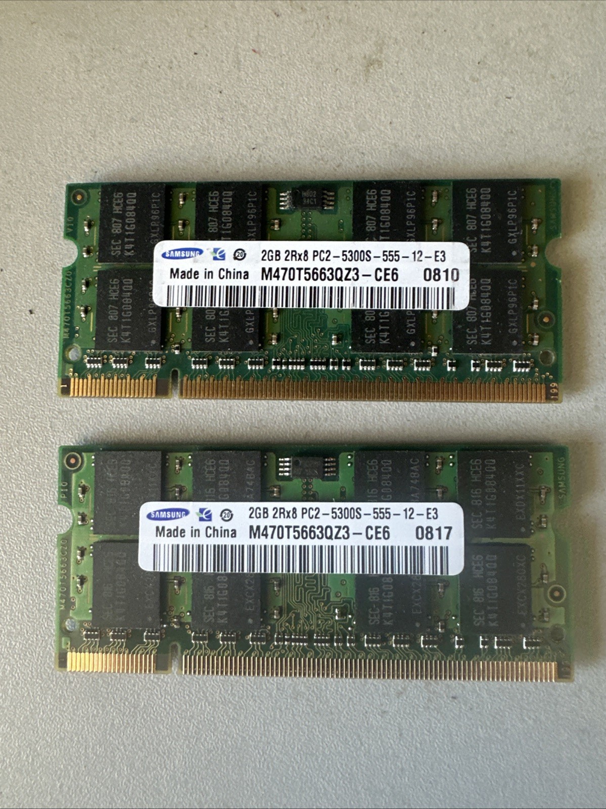 4GB 2x 2GB Apple iMac 8,1 A1224 / 8,1 A1225 DDR2 Laptop RAM Memory