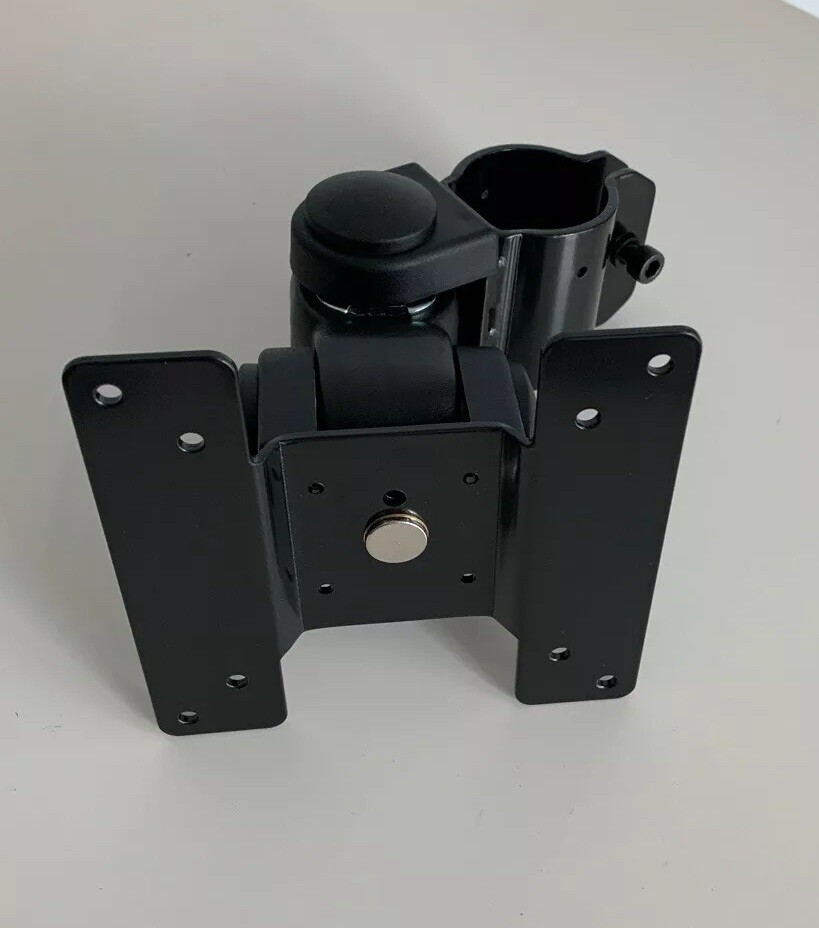 Two (2) Pole mount Bracket For TV/Monitor 35mm Pole VESA 75/100mm LCD/Karaoke
