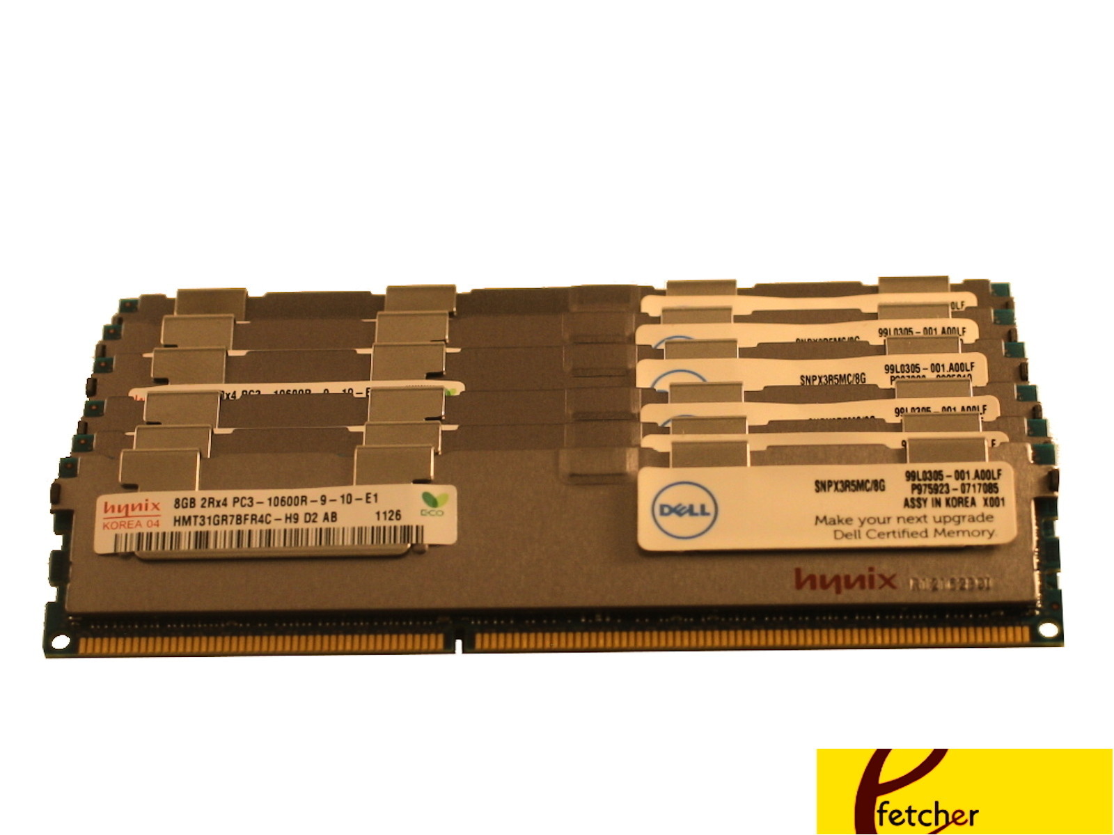 A3078601 SNPX3R5MC/8G 64GB(8X8GB) Del PowerEdge R610 R710 R715 R815 T410 T610