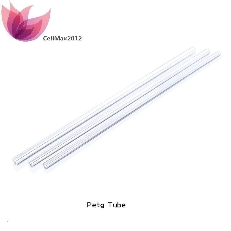 4 Pcs PETG Rigid TUBE 12mm / 14mm OD / 16mm OD Hard Tubings 500mm Water Cooling