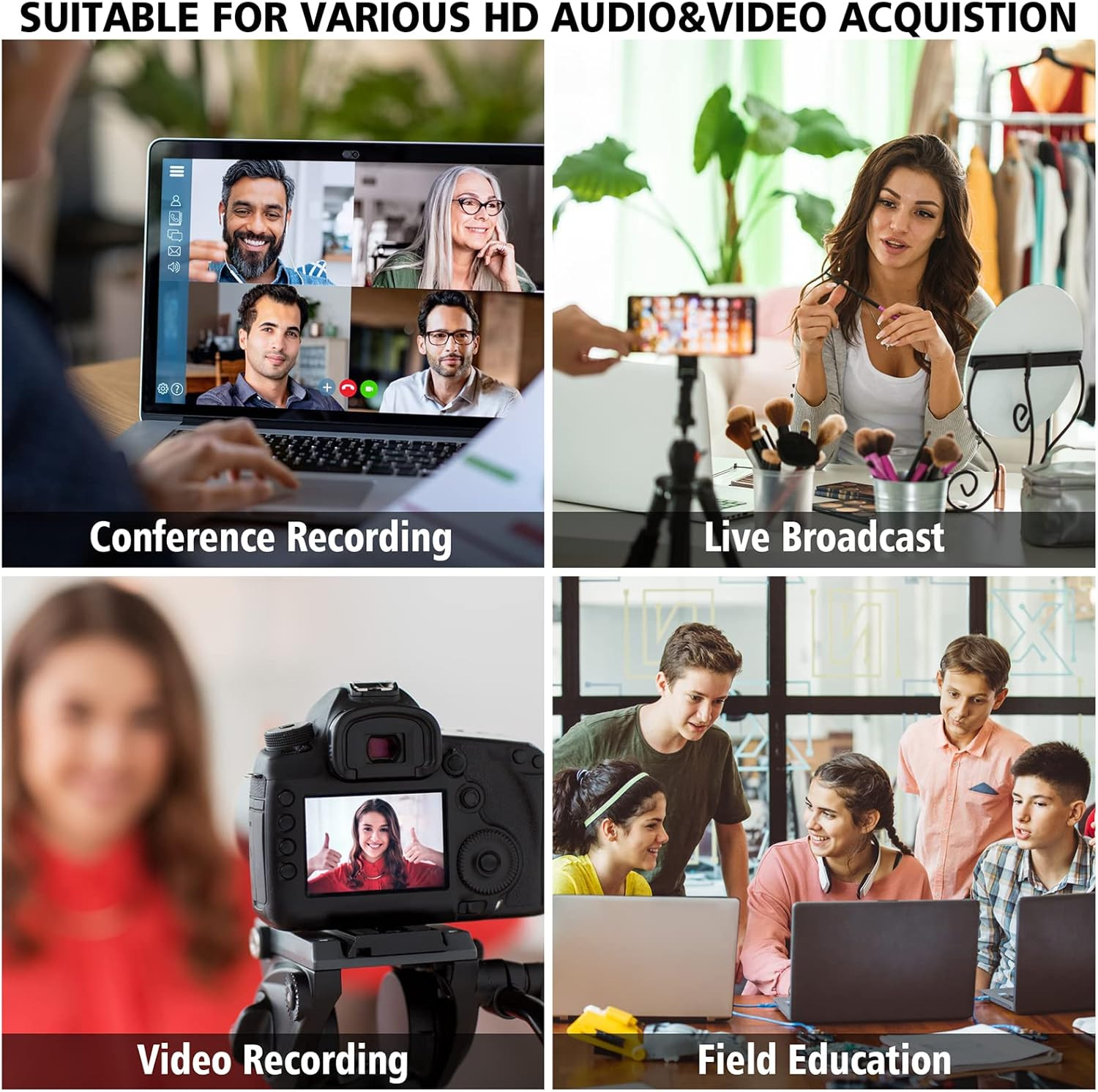 Video Capture Card, USB3.0 HDMI to USB C Capture Card, 4K 1080P 60FPS, Video …