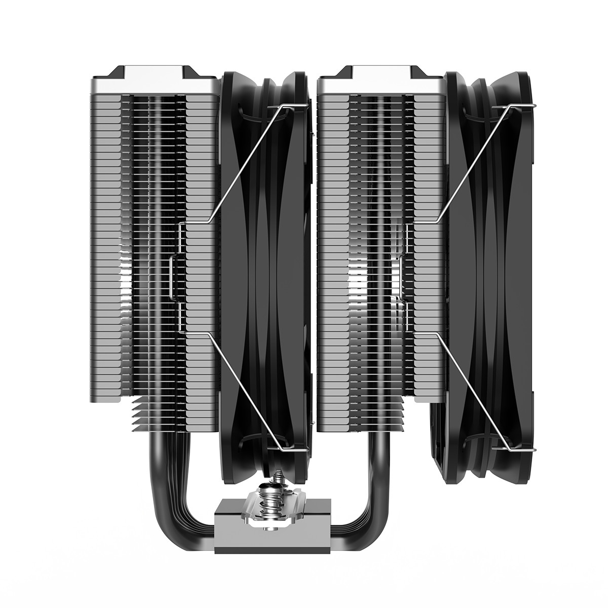 PcCooler G6 BK High Performance CPU Cooler Aluminum 130 mm Luxury Black