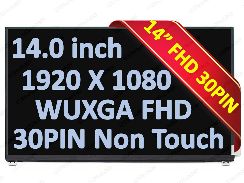 Dell DP/N 522V0 0522V0 14.0″ LED LCD Screen 1920X1080 WUXGA FHD IPS Display