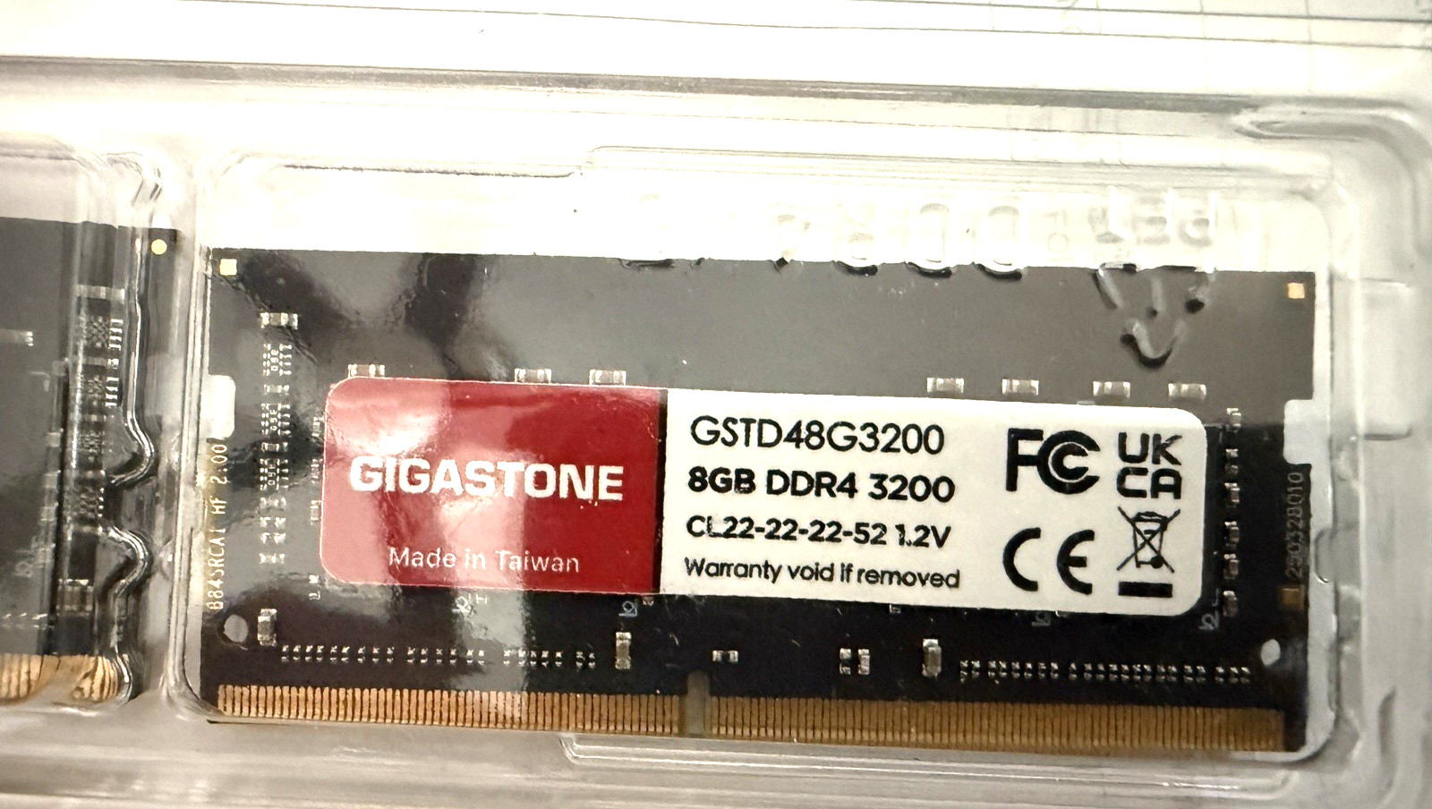 DDR4 RAM Laptop Memory GIGASTONE 16GB Kit (2x8GB) DDR4 3200MHz(2933MHz/2666MHz)