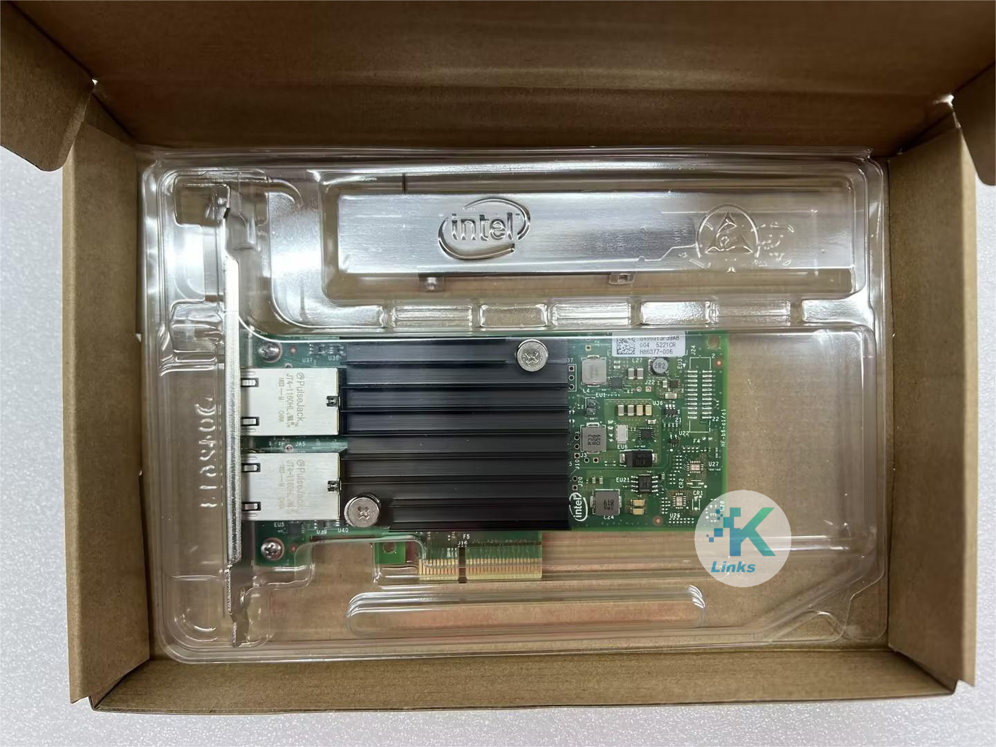 Intel X550-T2 10G PCIe3.0x4 Dual-port RJ-45 Converged Network Adapter X550T2BLK