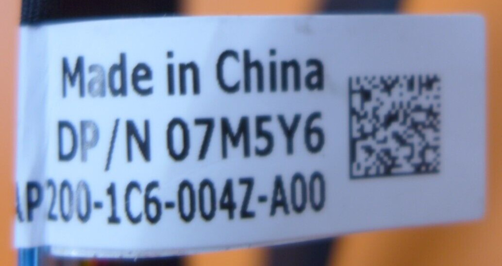 Genuine Dell PowerEdge R740XD NVME Ribbon Cable 7M5Y6