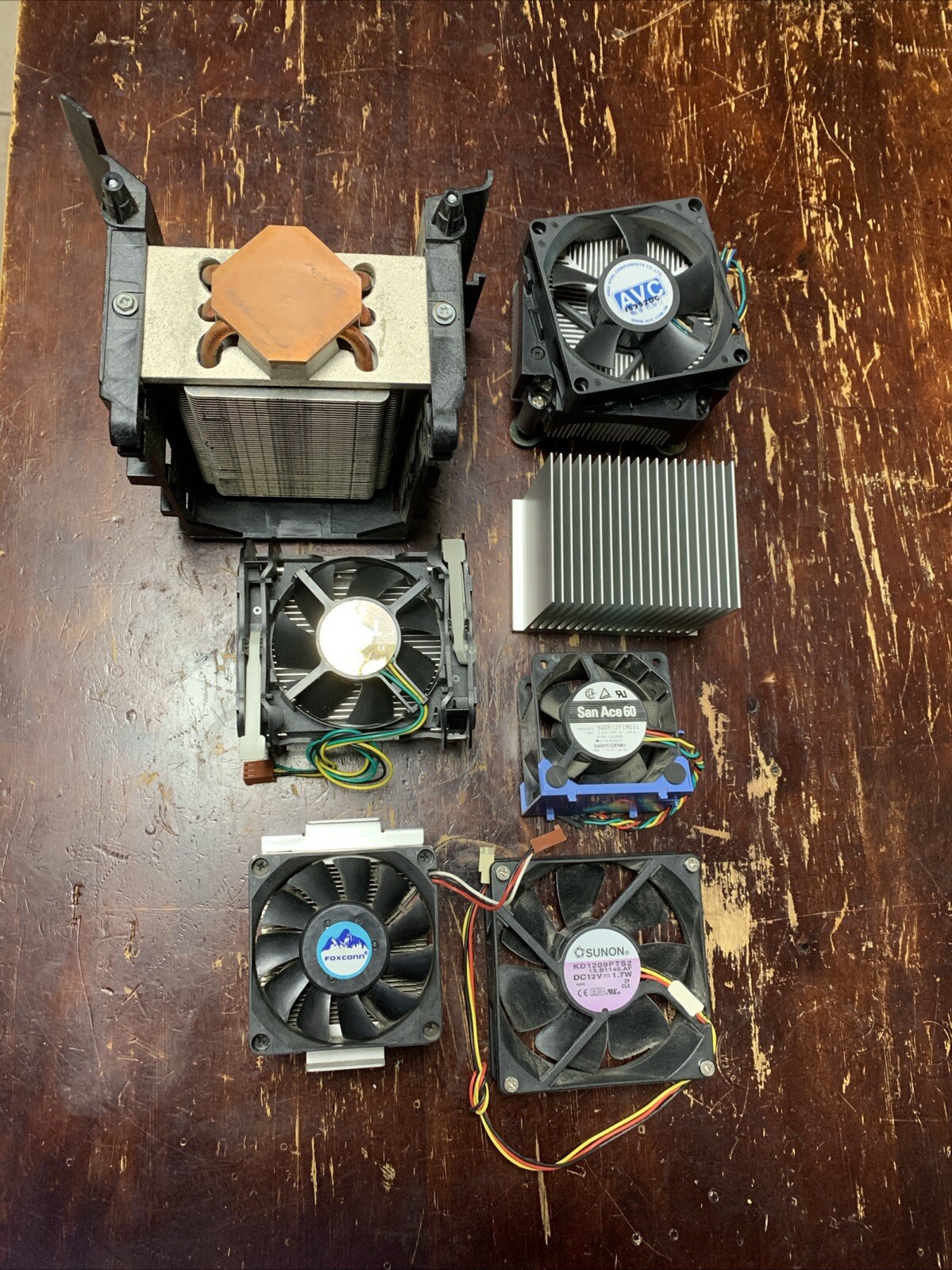 CPU Fans and Heat Sinks Mix Lot