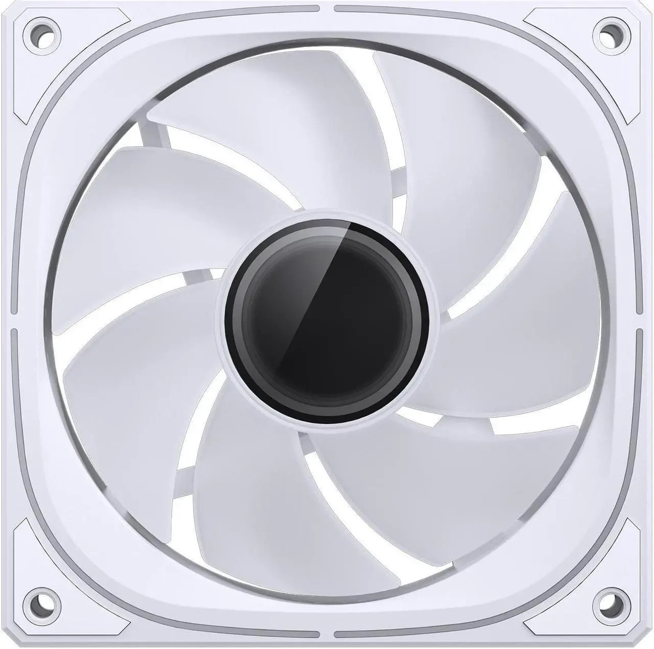 JONSBO FR-505W 3-Pack 120mm ARGB PWM Infinity Mirror Case Fans White 25mm