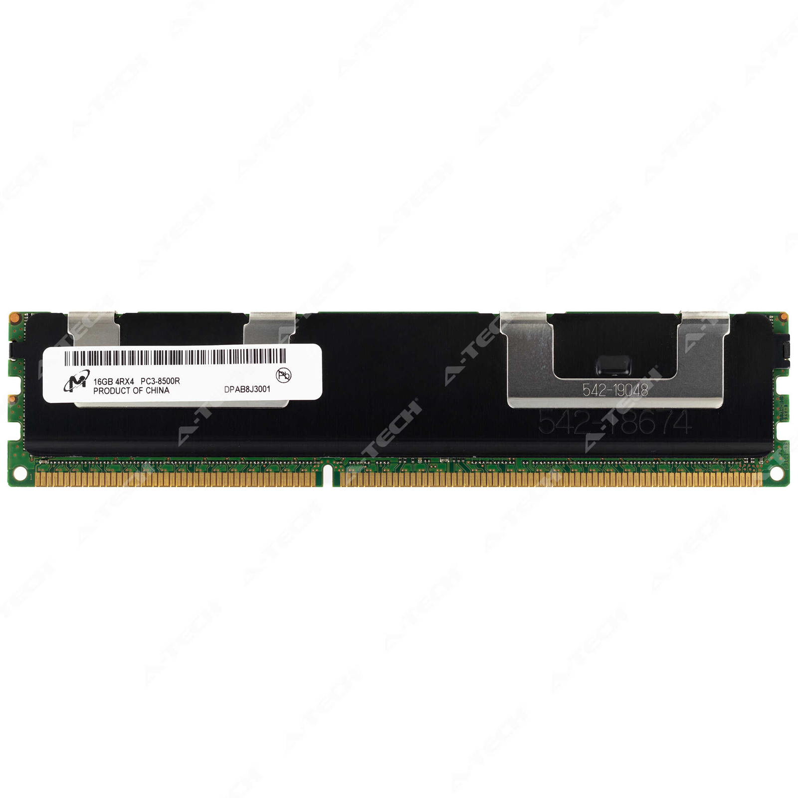 Micron 16GB 4Rx4 PC3-8500R RDIMM DDR3 1066 ECC REG Registered Server Memory RAM