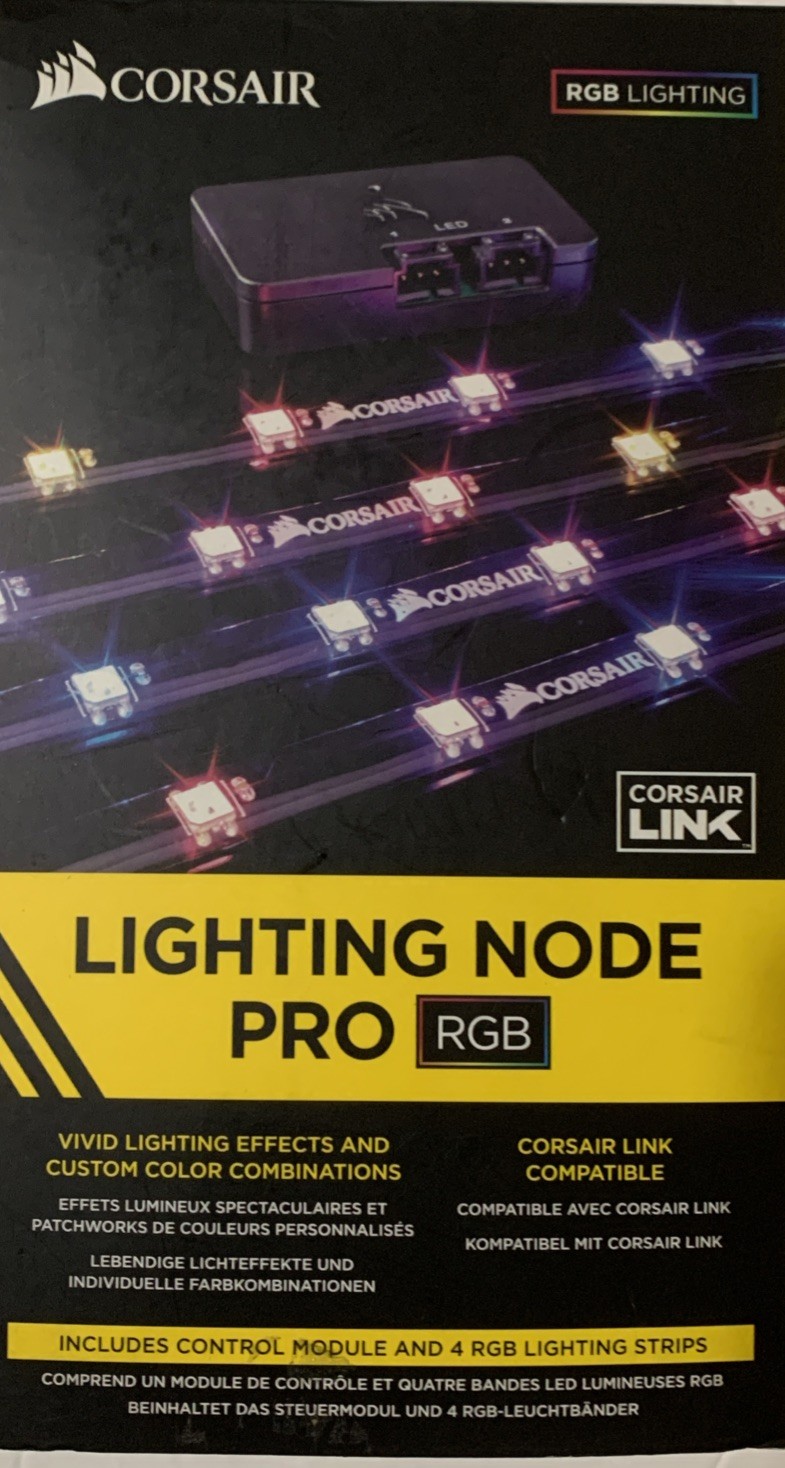 Corsair Lighting Node Pro (CL-9011109-WW) Digital RGB Lighting Controller + LEDs