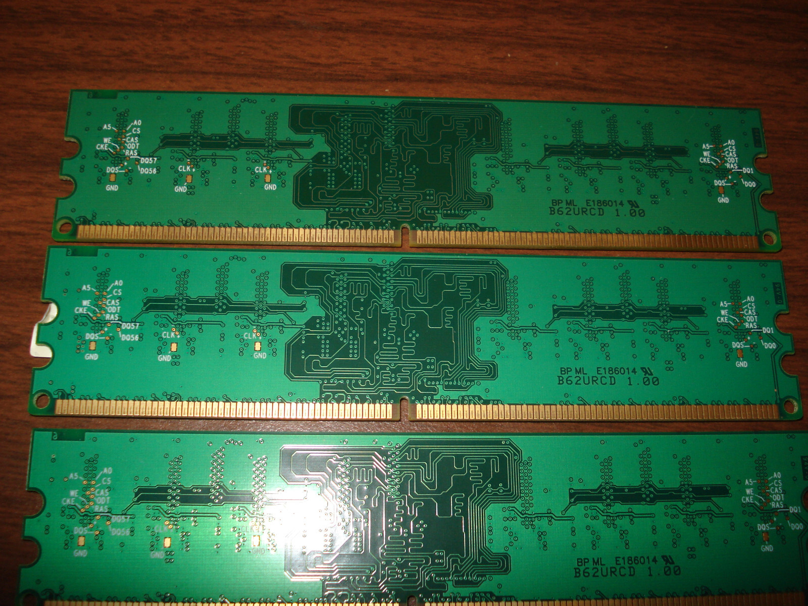 3 EACH GDDR2 -800, 1 GB Memory Module, 128MX8, 1.8V EP, TOTAL 3MB