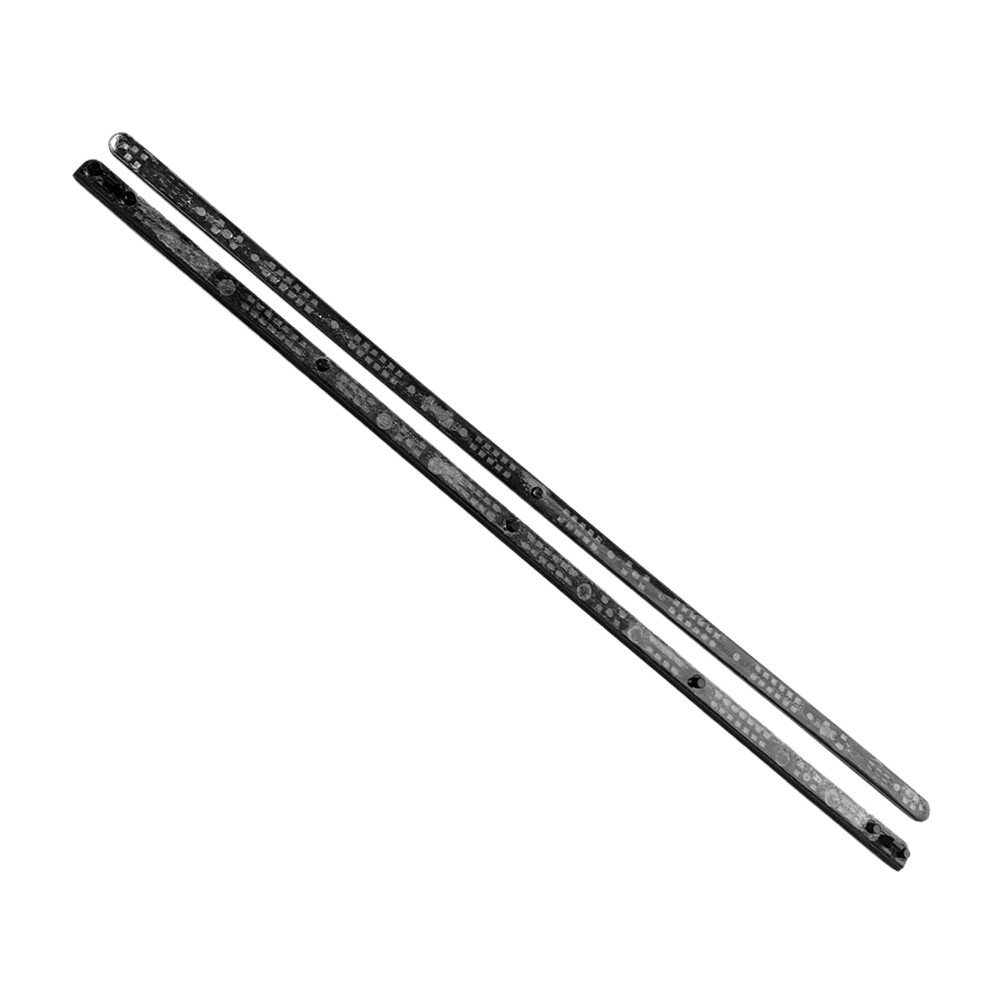 for Dell Latitude 7400 2PCS Bottom Rubber Non-Slip Bumper Feet Strips black