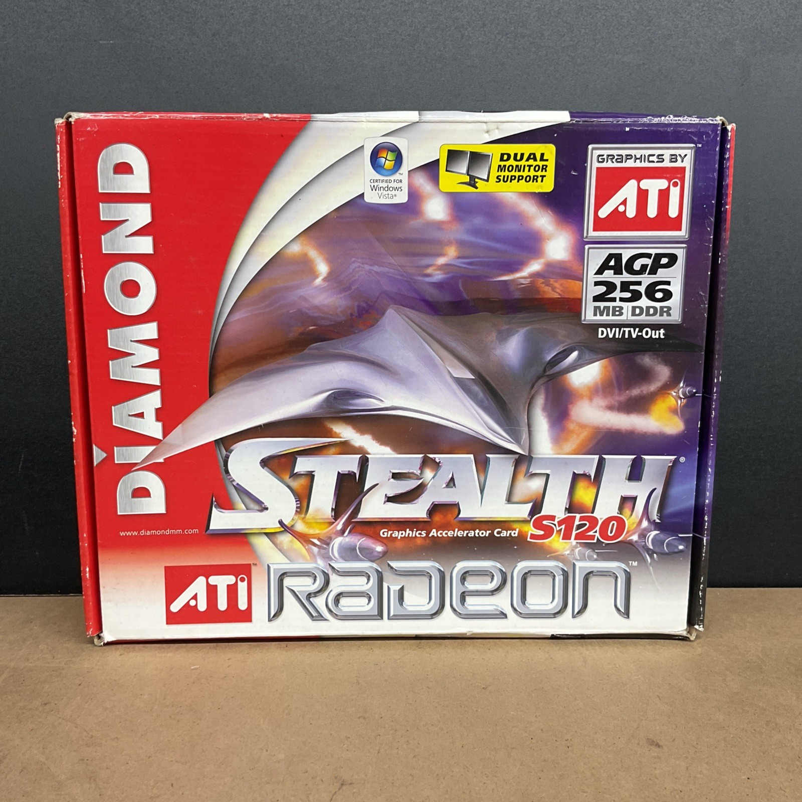 Diamond Stealth S120 Radeon 9550 256MB DDR DVI/TV-Out